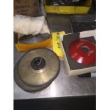 Diamond Wheels, 6 in. Radius Flat, 1/2, 3/4 in.