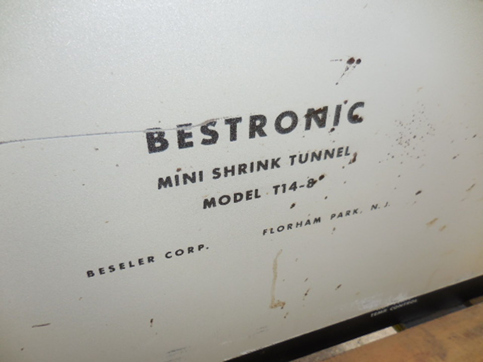 Bestronic Mini Shrink Tunnel, Beseler Corp., Model T14-8