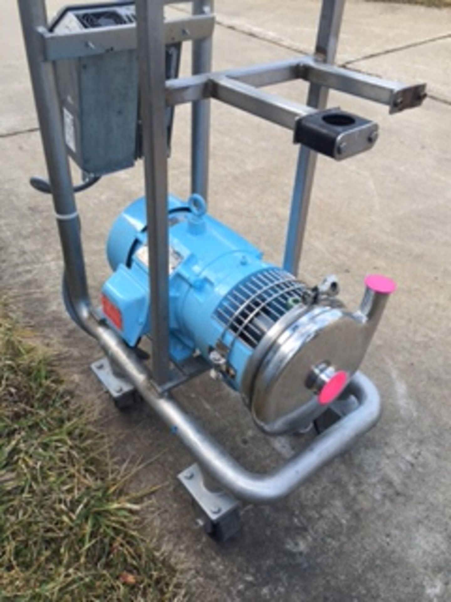 SS Pump and Cart with E-Trac AC Inverter - Image 4 of 4