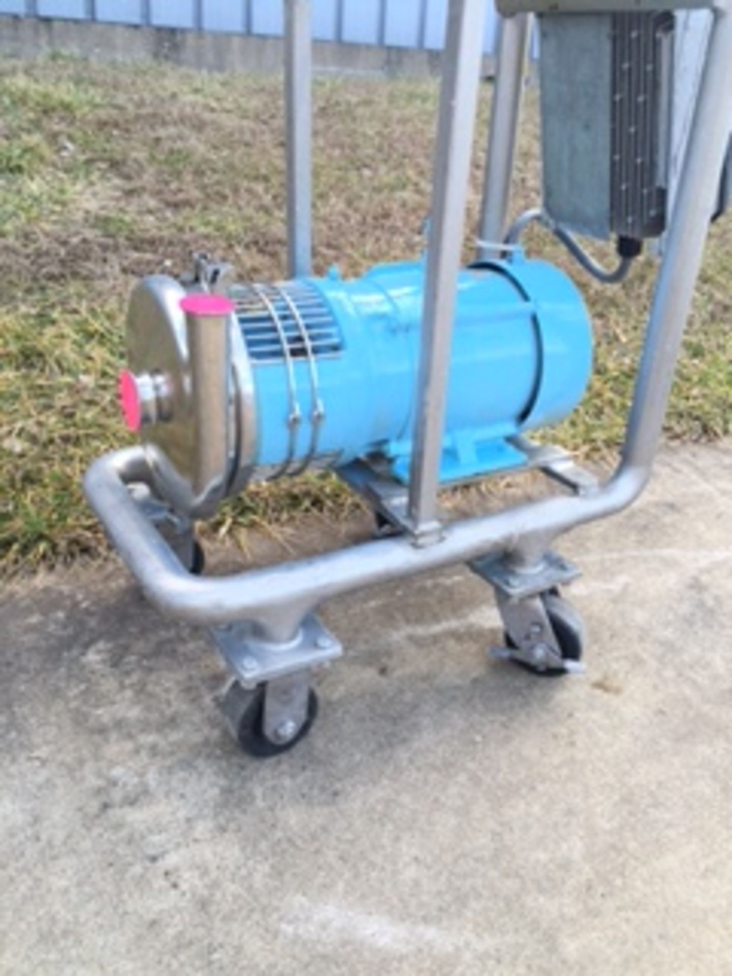 SS Pump and Cart with E-Trac AC Inverter