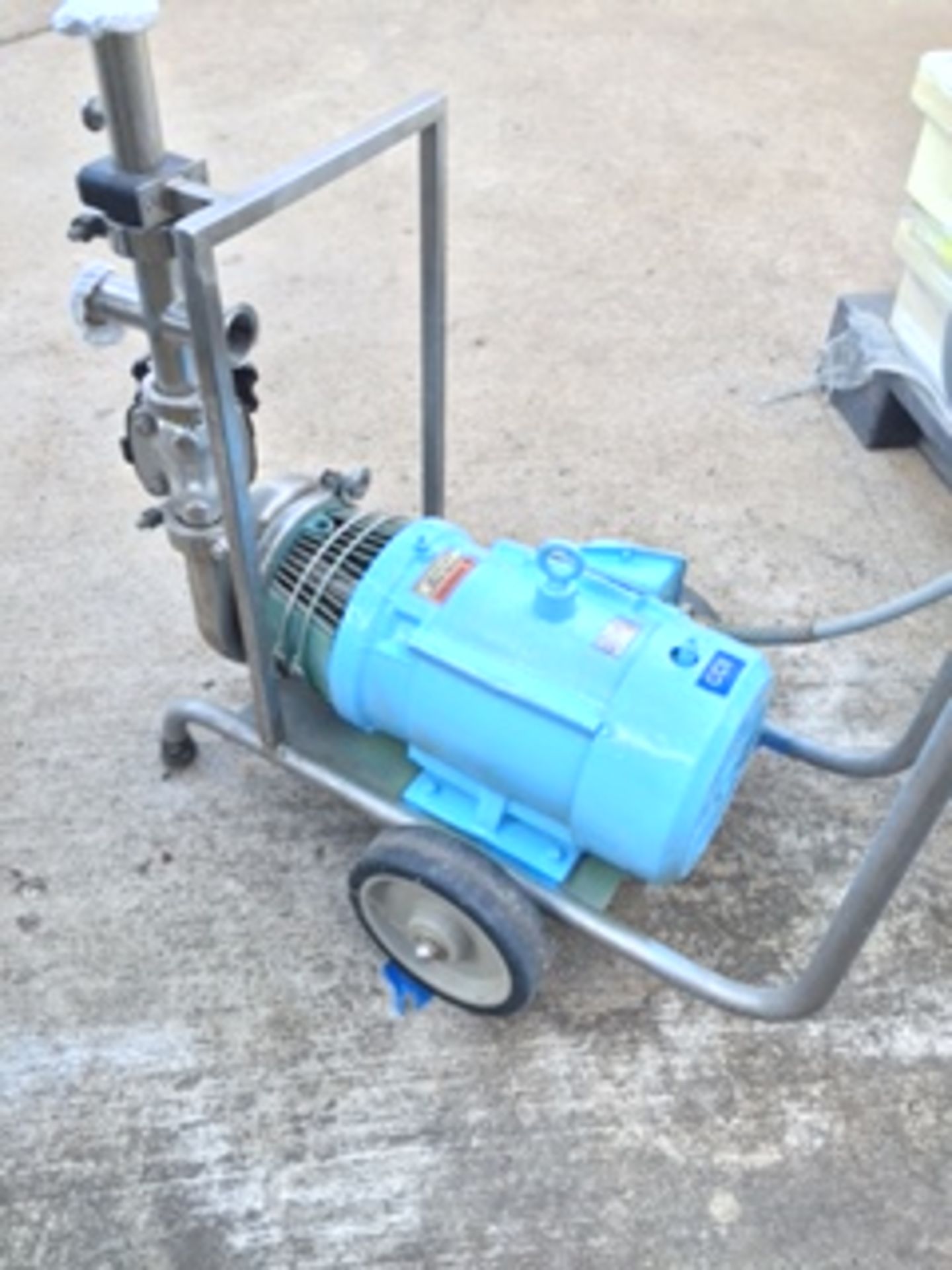 SS Pump on Cart - Image 2 of 2