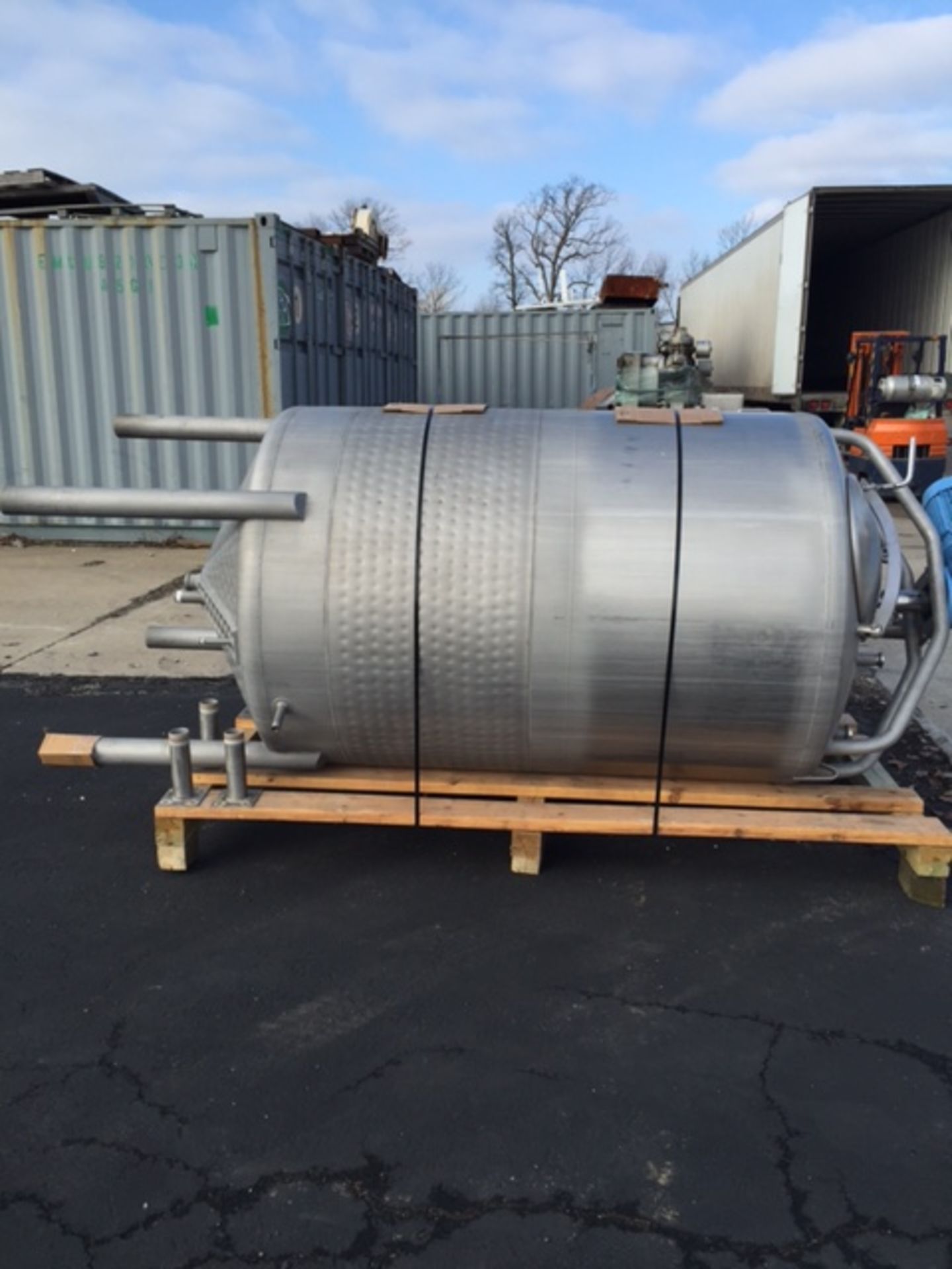 SS Jacketed Mixing, Pressure Tank, 600 Gal. - Image 2 of 7