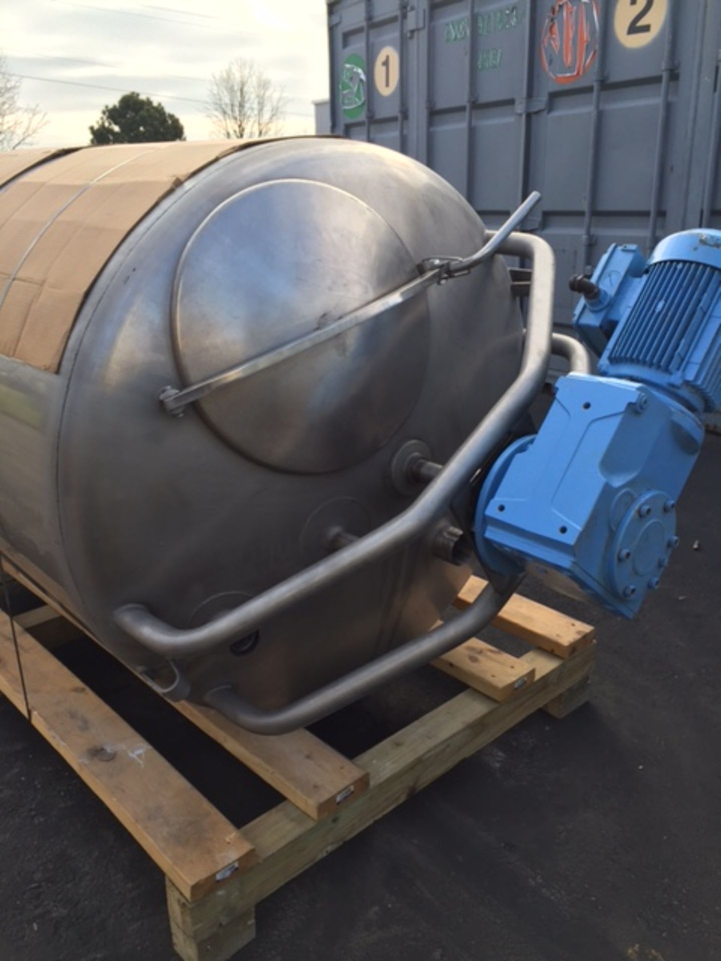 SS Jacketed Mixing, Pressure Tank, 600 Gallon - Image 5 of 5