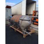 SS Jacketed Mixing, Pressure Tank, 600 Gallon