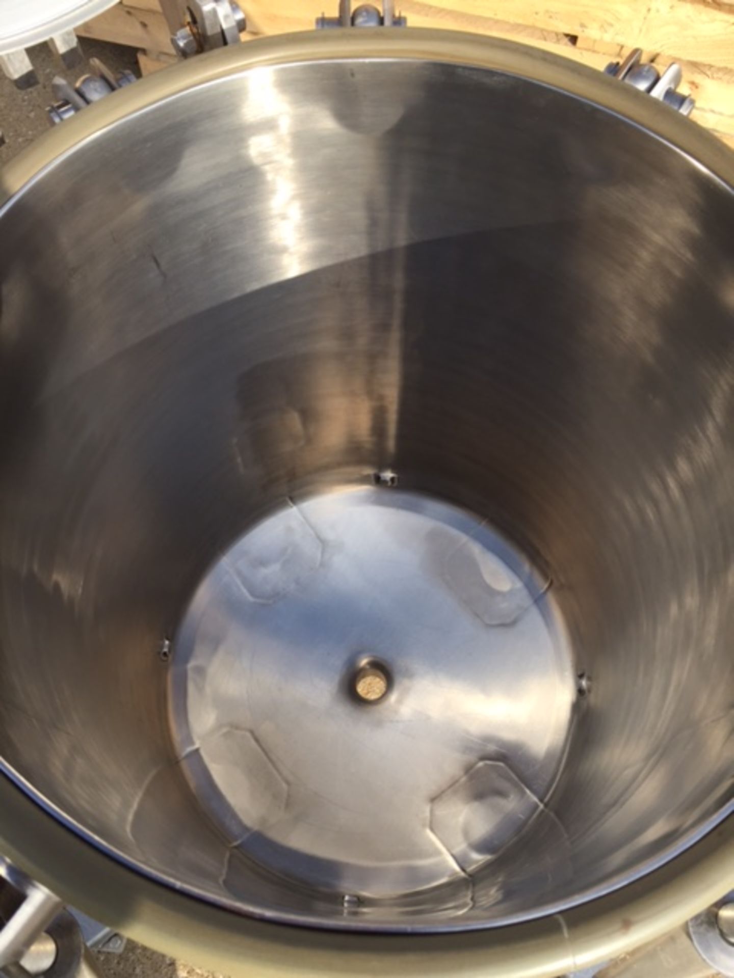 Pressure Tank, 150 Liter, 316 SS, 100 PSIG at 100 Deg. F, Certified by Precision Stainless Inc. - Image 5 of 6