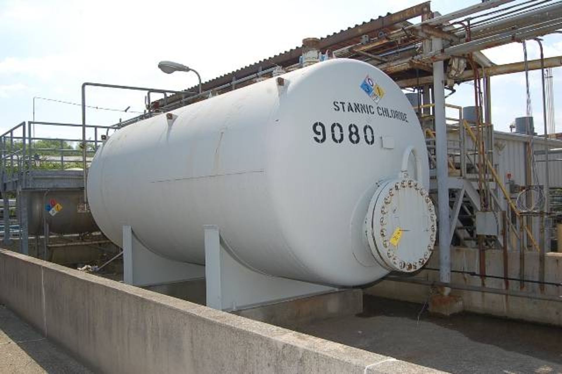 Tank Approx. 6500 Gallon, Carbon Steel, 8 ft. D x 16 ft. L