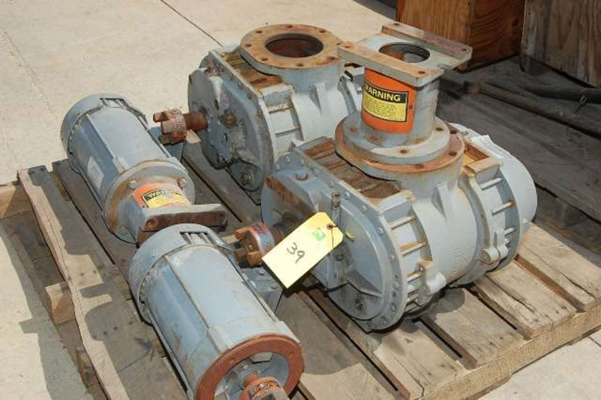 (2) Stokes Vacuum Pumps, Approx. 5 HP Motor