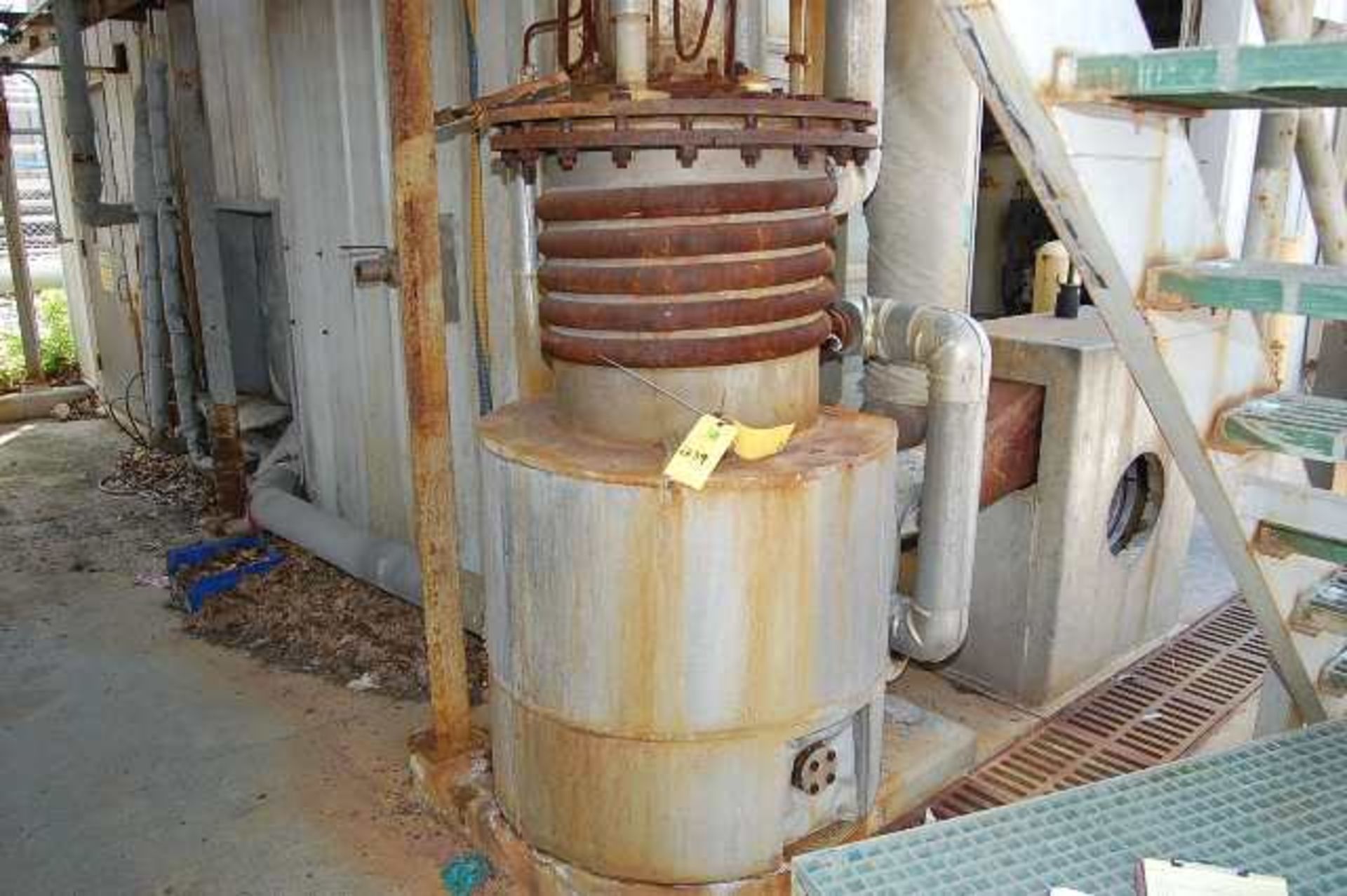 Enerfab Stannic Reactor, 100 Gallon Hastelloy C-276, Vessel 5 psi at 600 F., Carbon Steel Jacket