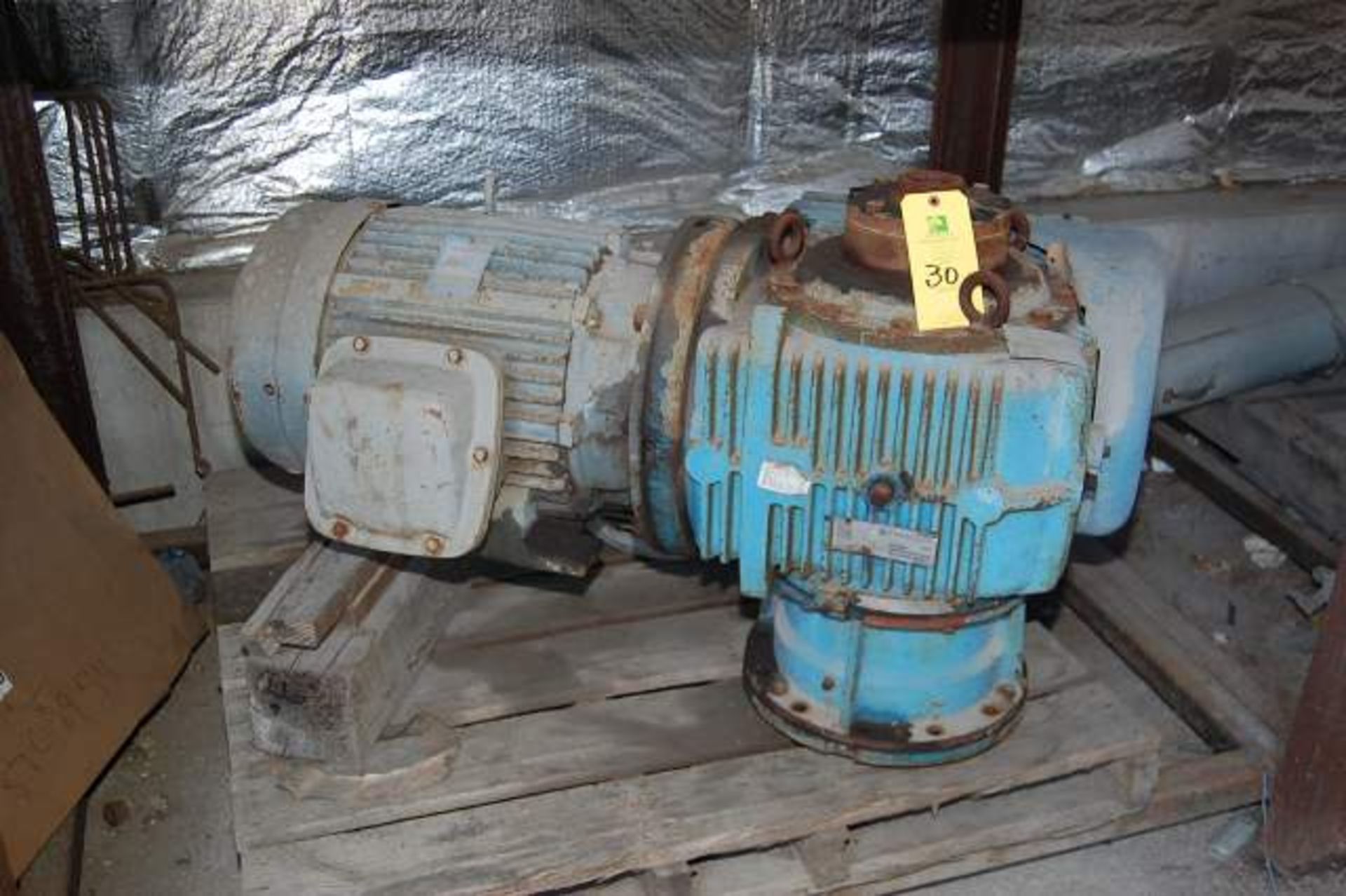 Pfaudler Size 7.000 Pump, 30 HP Motor, 230/460 Volt