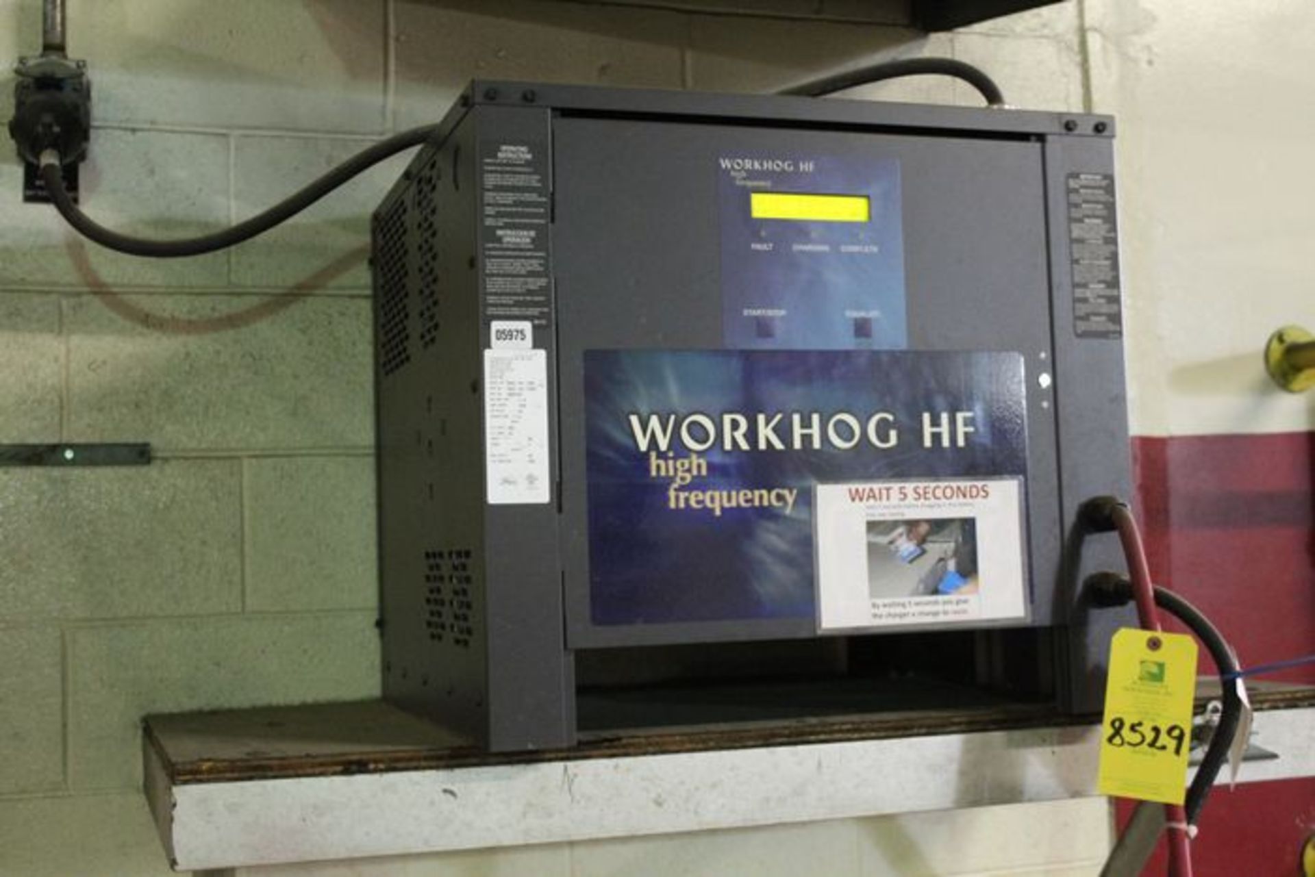 Workhog HF Charger, 48 Volt, 240 Amp, M# WH3-24-1500, S/N GV28126 | (Warehouse B Charging)