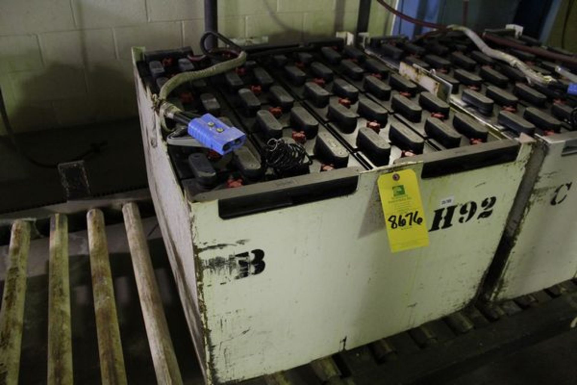 Forklift Battery, 48 Volt, 33" Width x 38 1/2" Deep x 23" Tall, Ref. H92 B | (Warehouse B Charging)