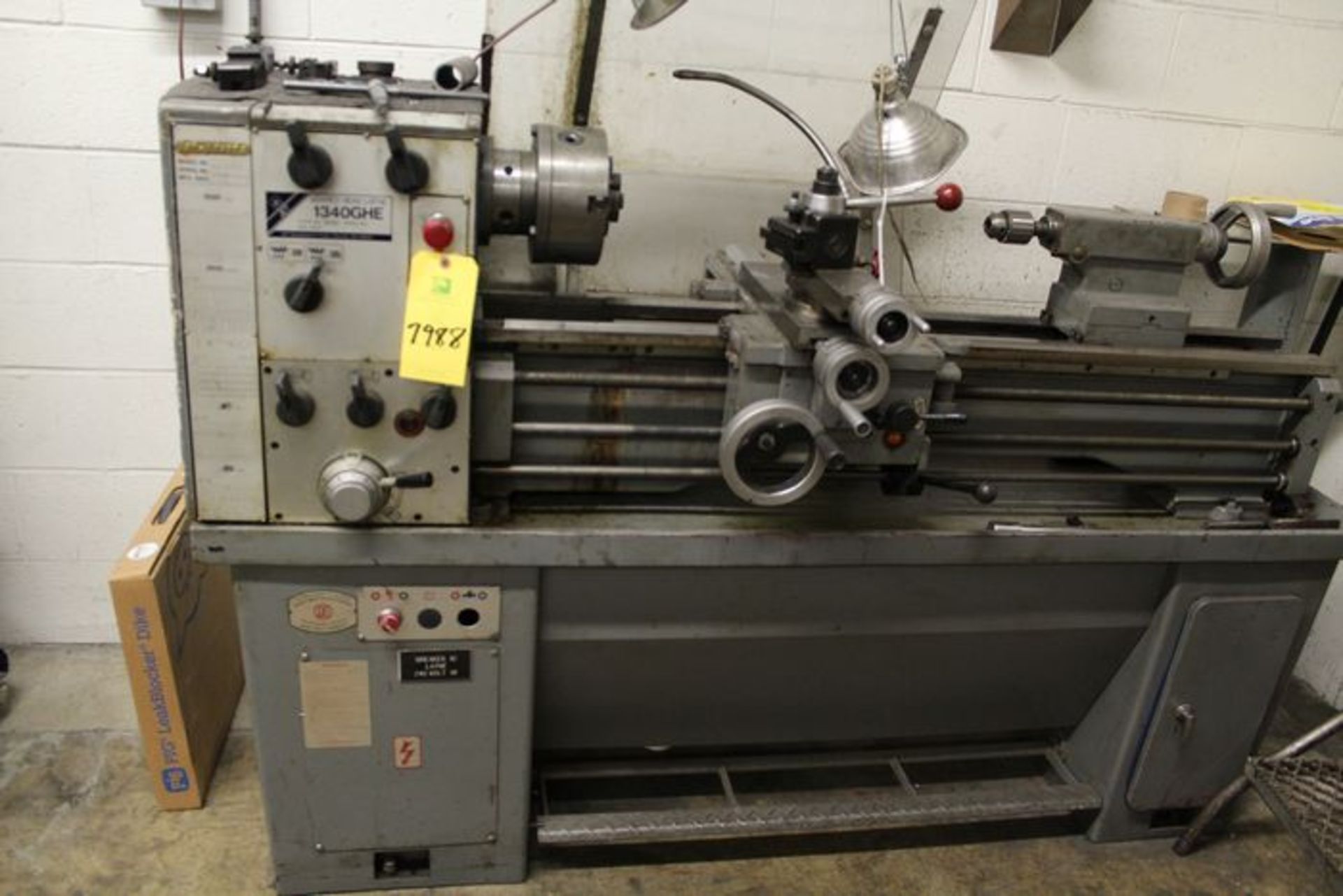 JET Geared Head Lathe, M# JET-1340GHE, S/N 086-04-137 | (Apollo Machine Shop)