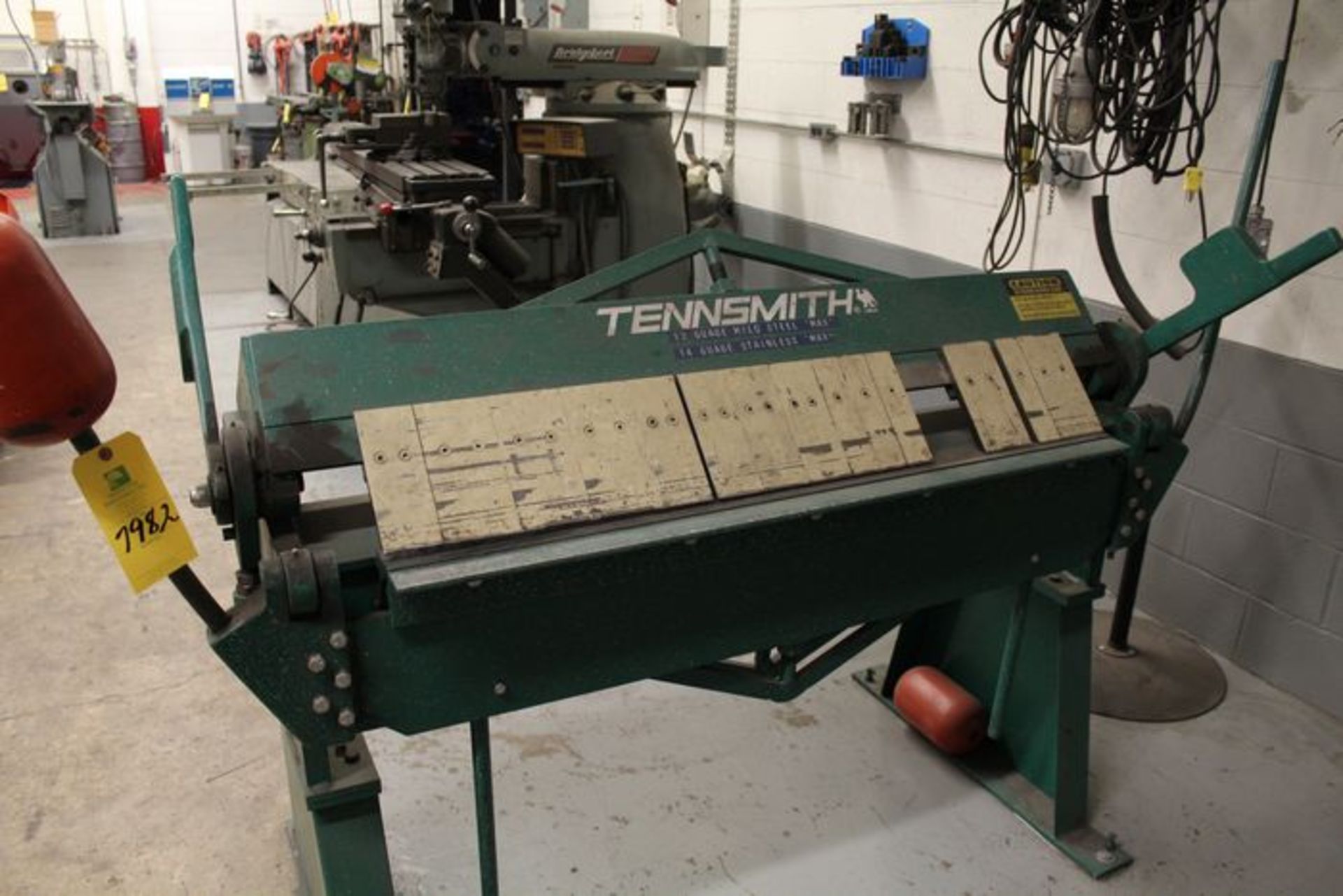 Tennsmith Box & Pan Brake, M# HBU4812, S/N 14136, 48" | (Apollo Machine Shop)