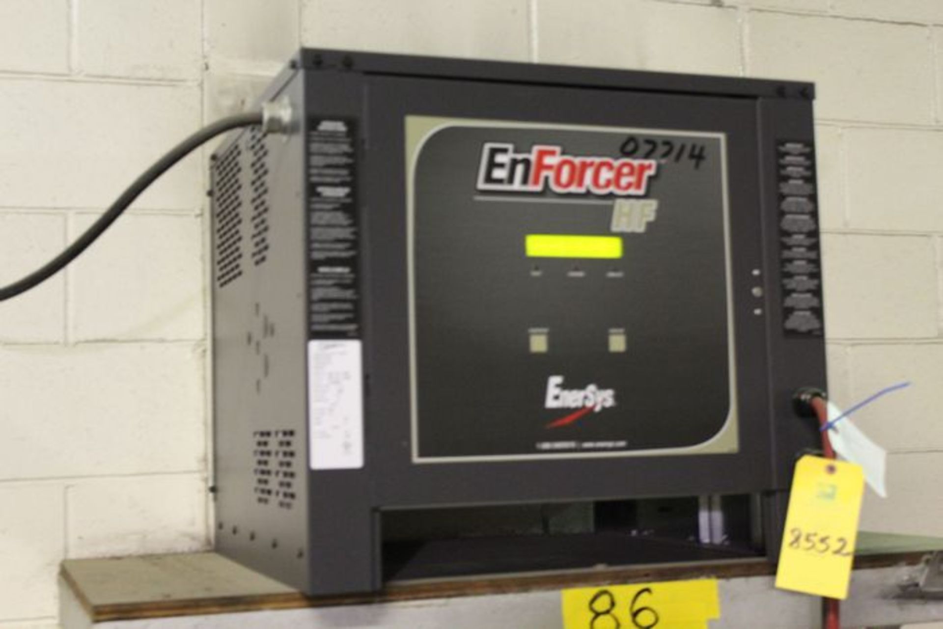 EnerSys, 48 Volt, 160 Amp, EnForcer HF, M# EH3-24-1000, S/N LJ155640 | (Warehouse B Charging)