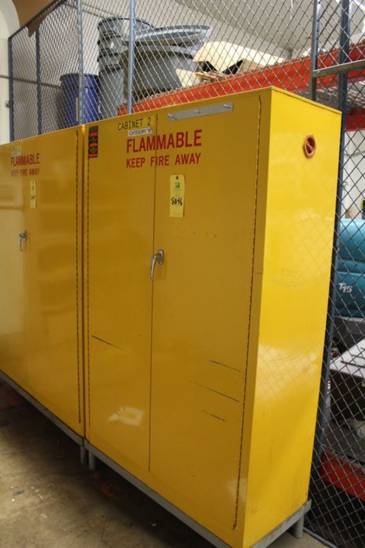 Flammable Storage Cabinet | (Apollo Machine Shop)