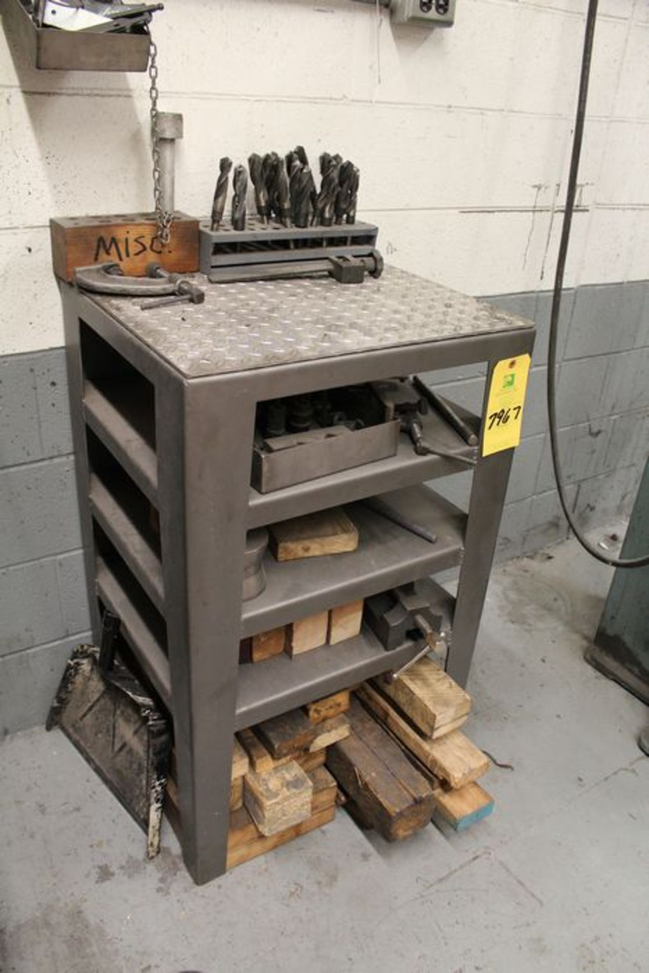 Work Bench & Contents | (Apollo Machine Shop)