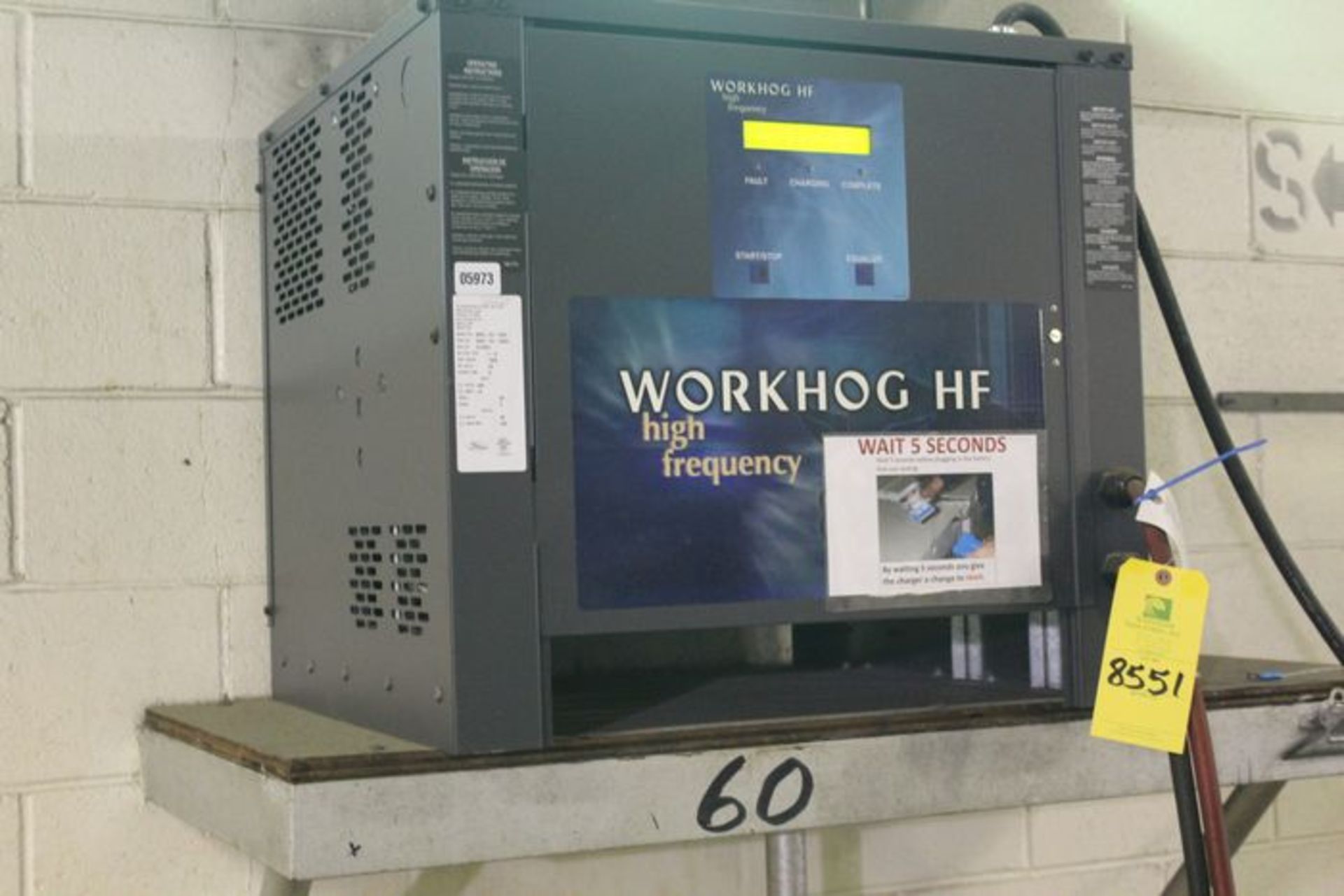 Workhog HF, 48 Volt, 240 Amp, M# WH3-24-1500, S/N FI19841 | (Warehouse B Charging)