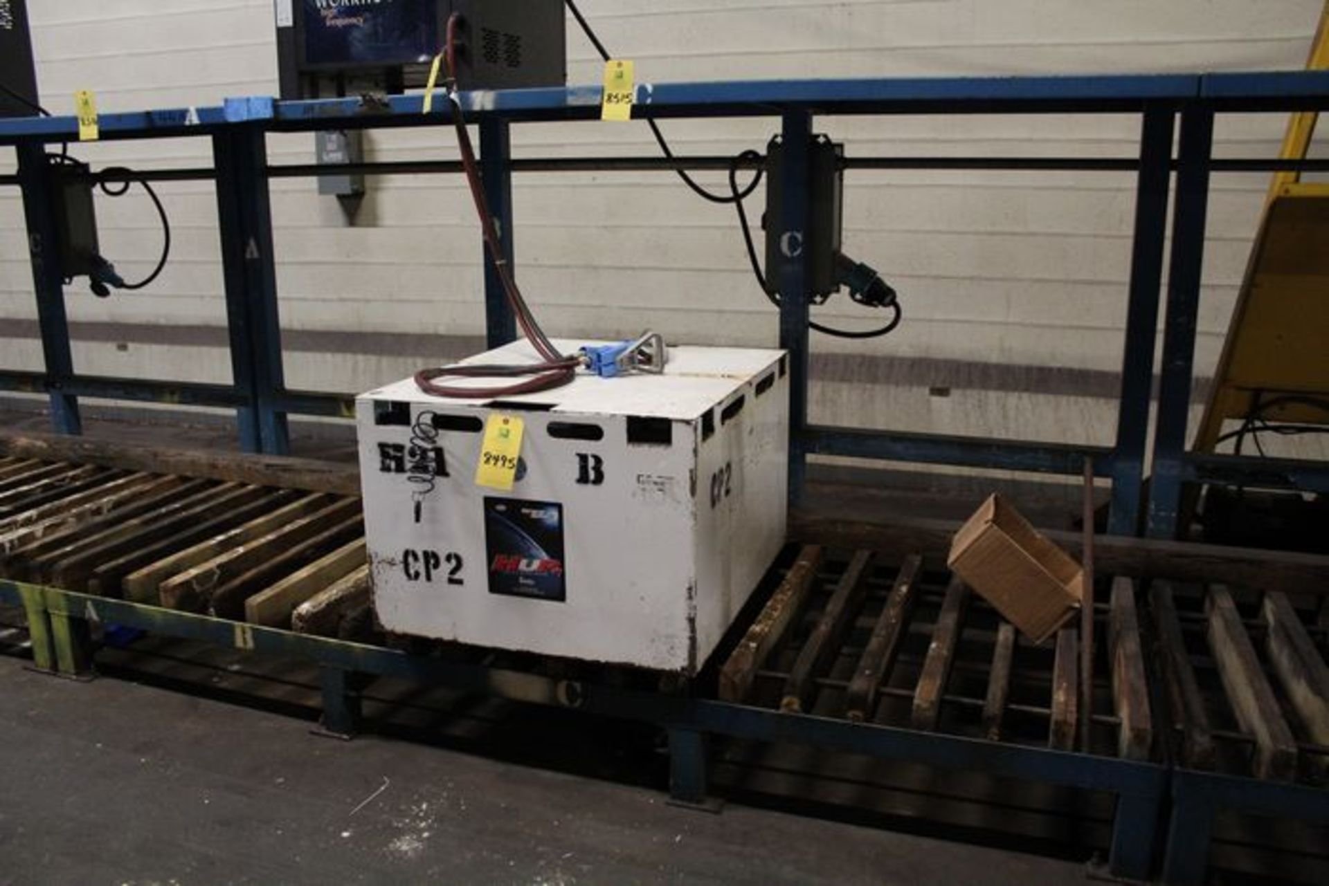 3 Station Battery Rack Sackett Systems, M# CS120-W | (CP2 Warehouse Z)