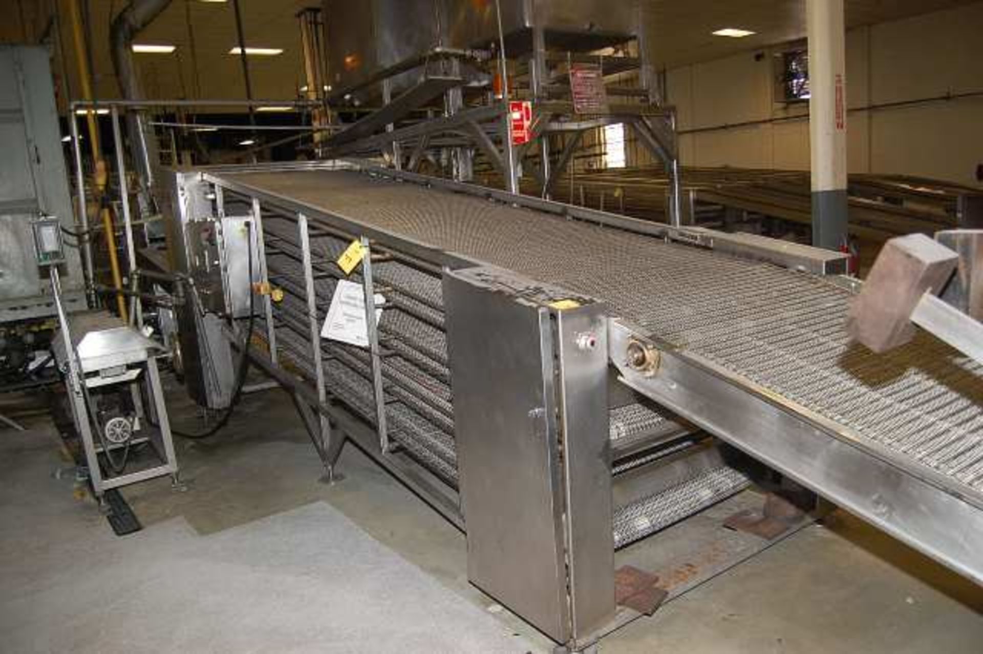 Casa Herrera Model #TCEC Equilibrating Cooling Conveyor, SS Control RIGGING FEE: $1500