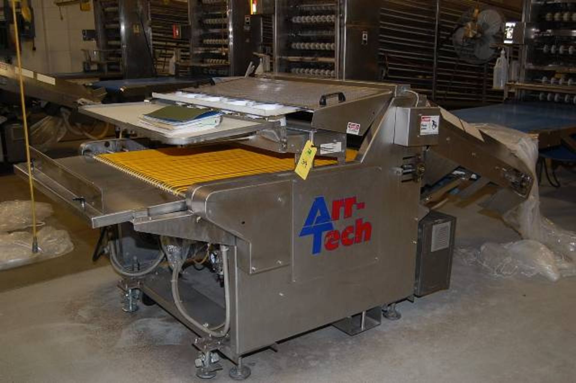 ARR-Tech Genesis Flour Servo Counter/Stacker, SS Frame RIGGING FEE: $500