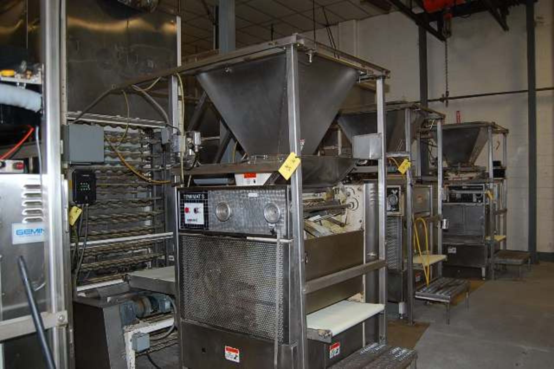 Gemini/Tewimat HD Rounder Divider. Werner & Pfleiderer Type TWS-STD RIGGING FEE: $1000