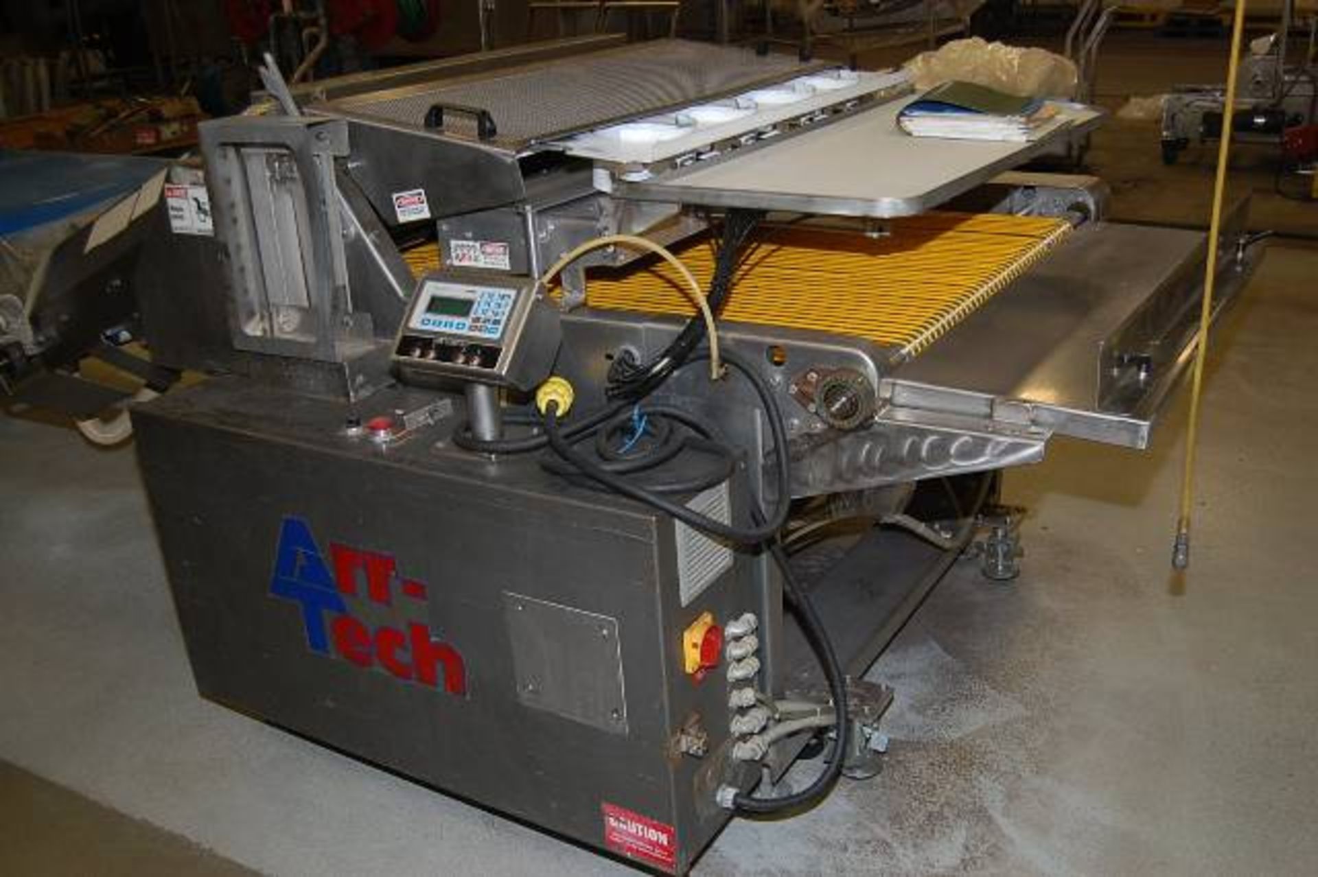 ARR-Tech Genesis Flour Servo Counter/Stacker, SS Frame RIGGING FEE: $500 - Image 2 of 2