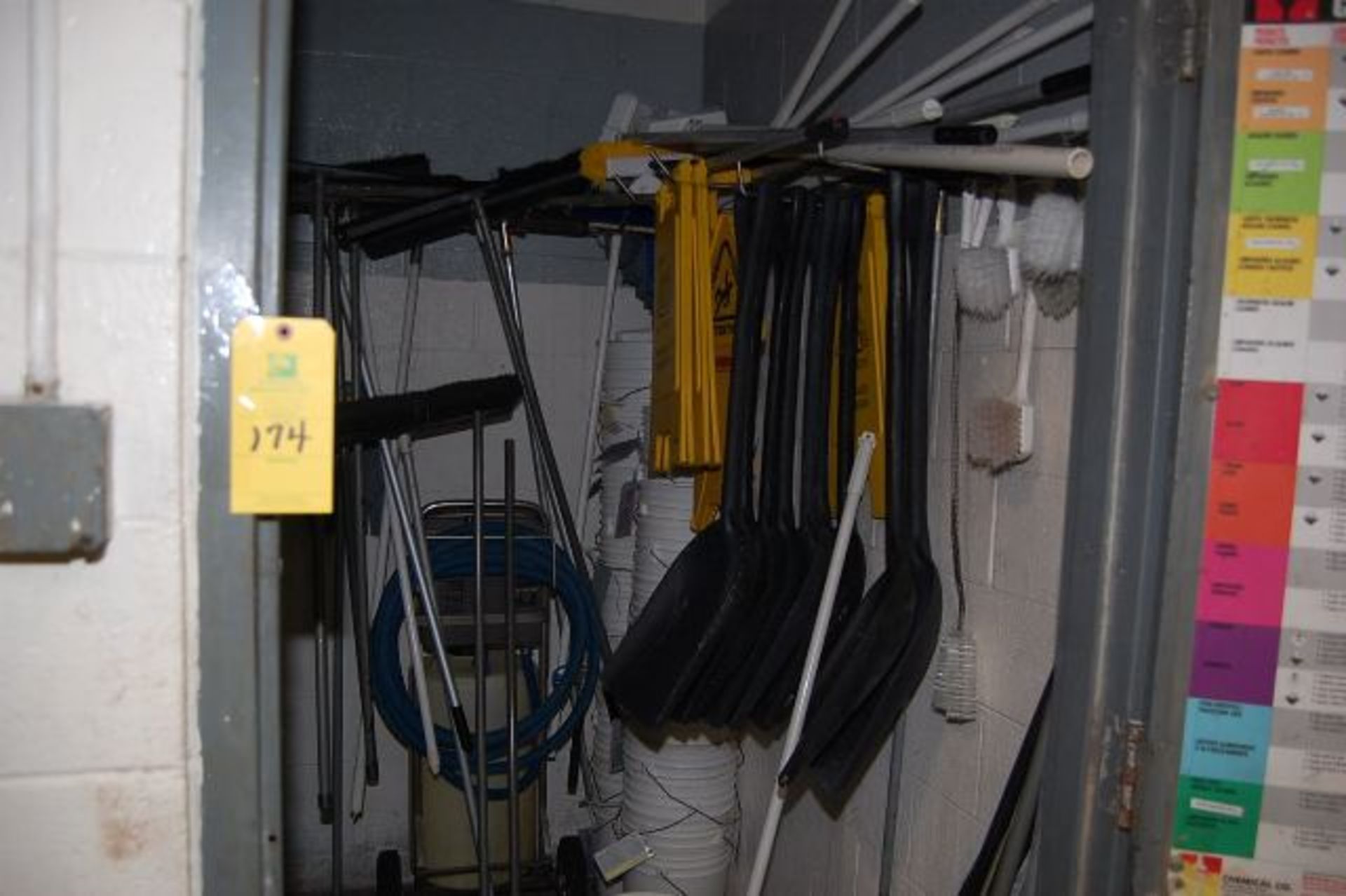 Cleaning Supply Room Storage Contents - Poly Tank, Hydrite Supplies, Shovels, Buckets, RIGGING FEE: - Image 2 of 2