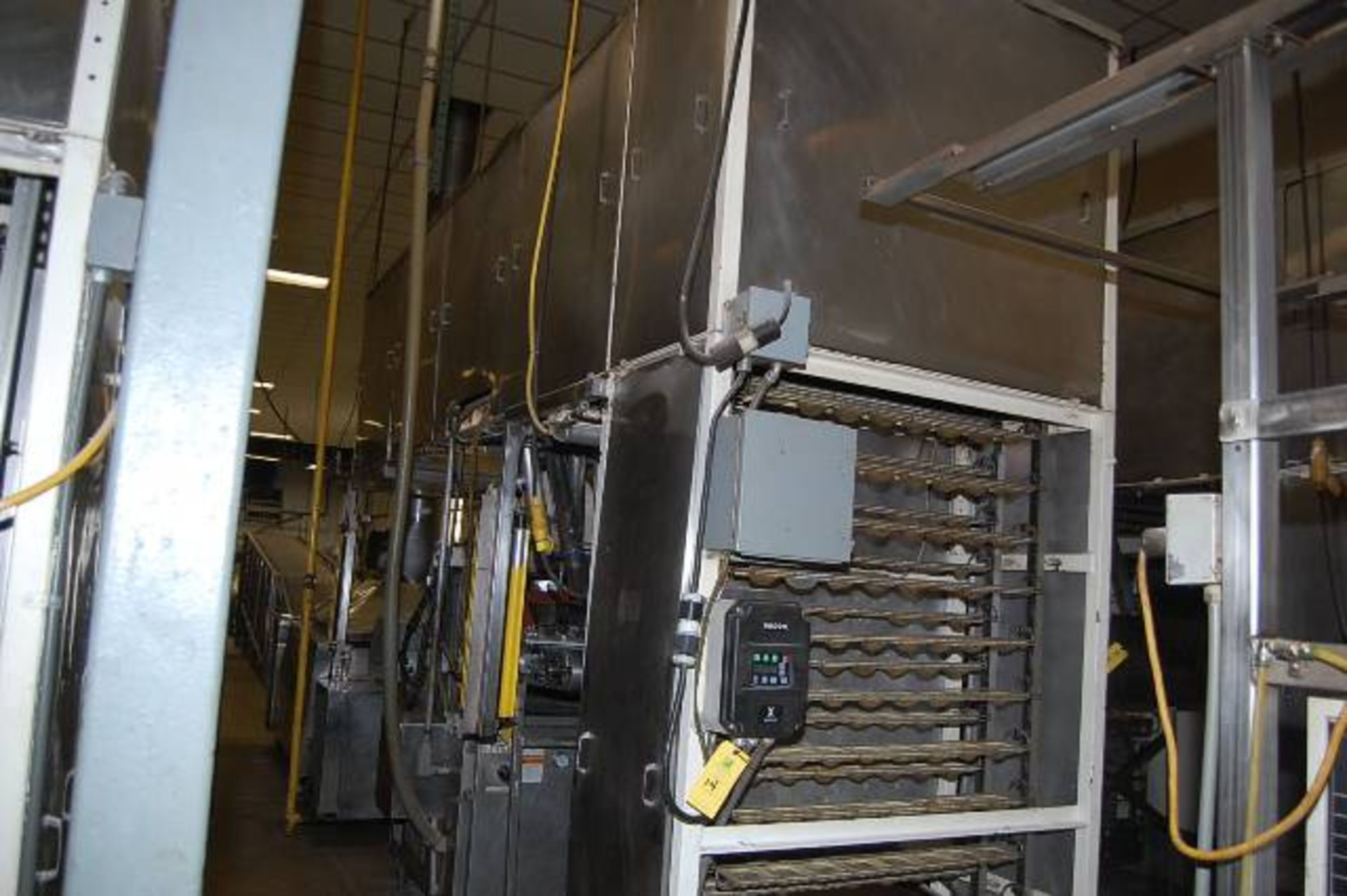 Lawrence 8-Wide Proofer Model #AL:1-2 Auto Loader, SS Frame, Vacon Control RIGGING FEE: $1500