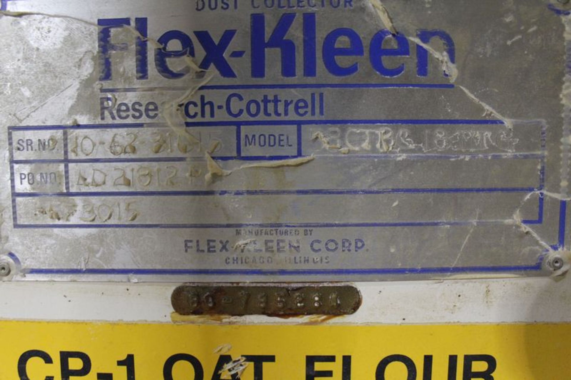 Flex Kleen Dust Collector, W/ Rotary Valve | (CP1 Fourth Floor) - Image 2 of 3
