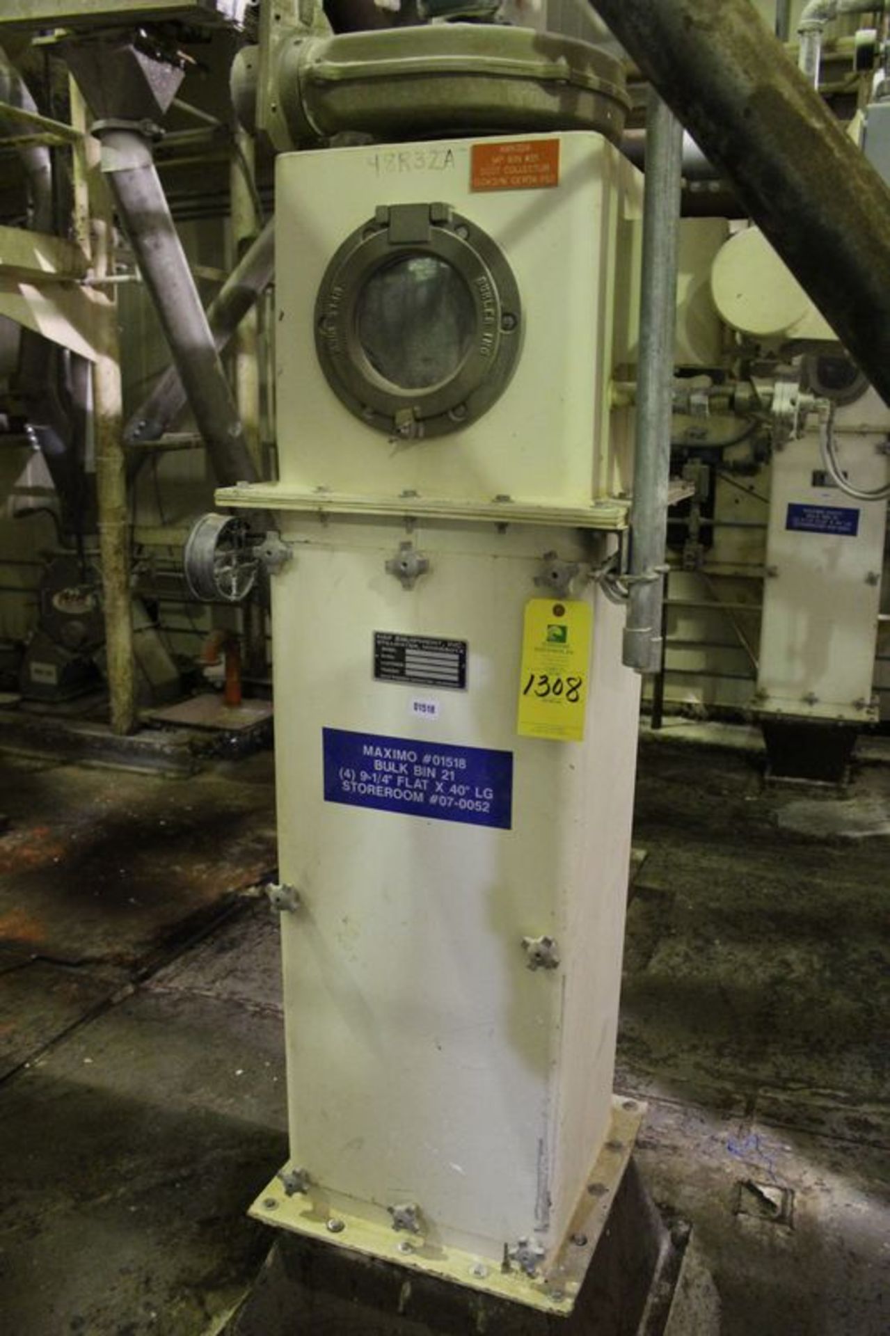HAF Equipment Dust Collector, M# 36BV4 | (CP1 Fifth Floor)