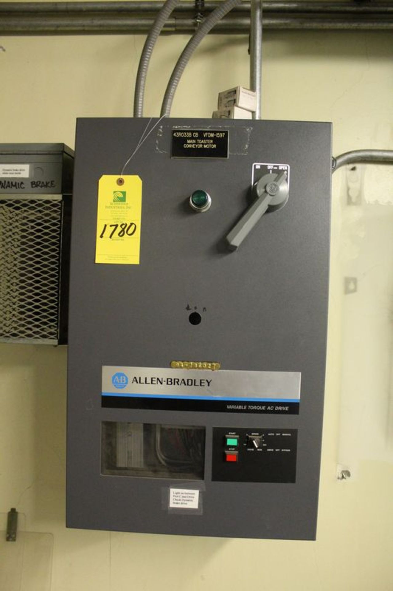 Allen Bradley PLC Cabinets | (CP2 Fourth Floor)