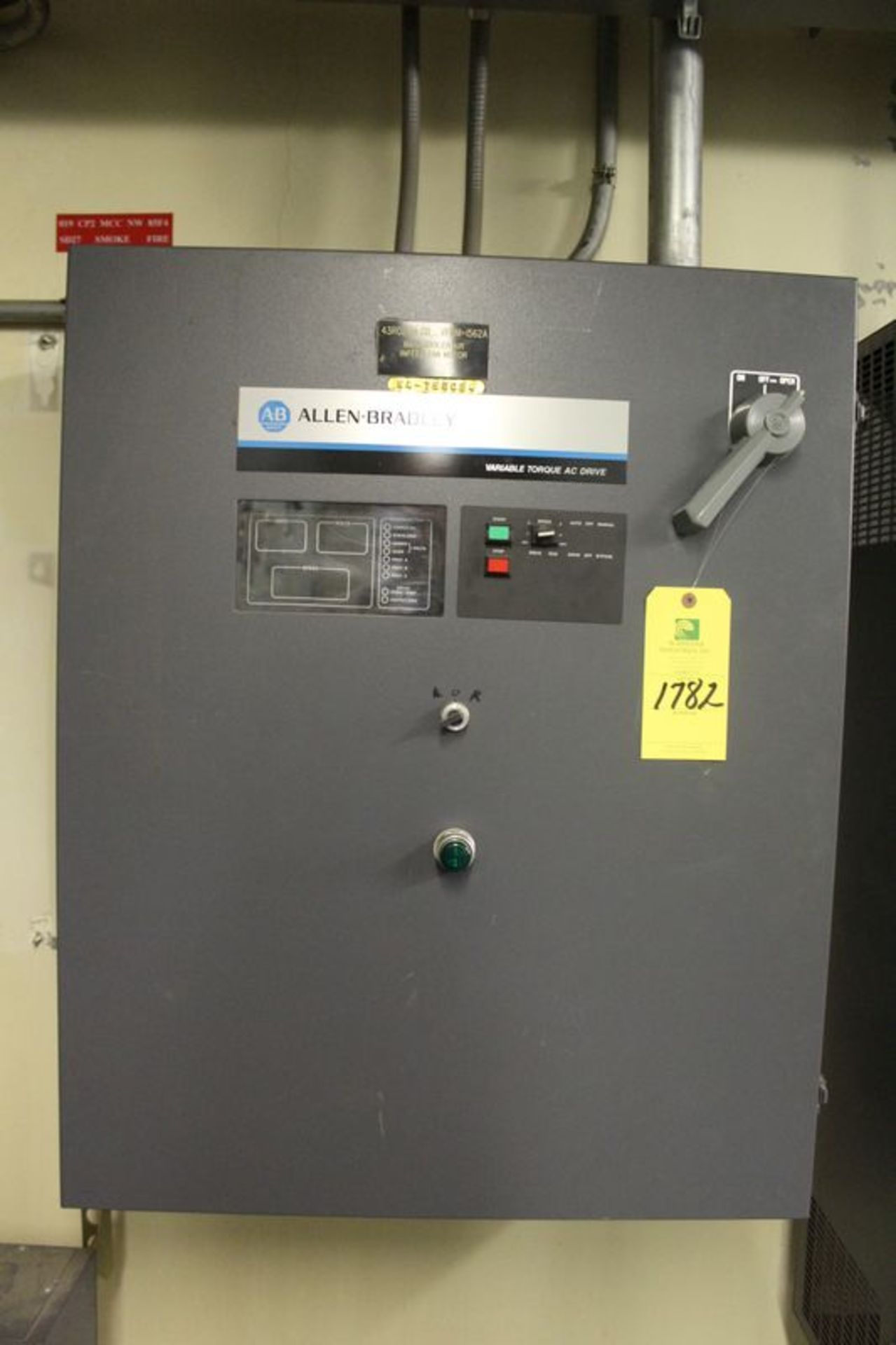 Allen Bradley PLC Cabinets | (CP2 Fourth Floor)