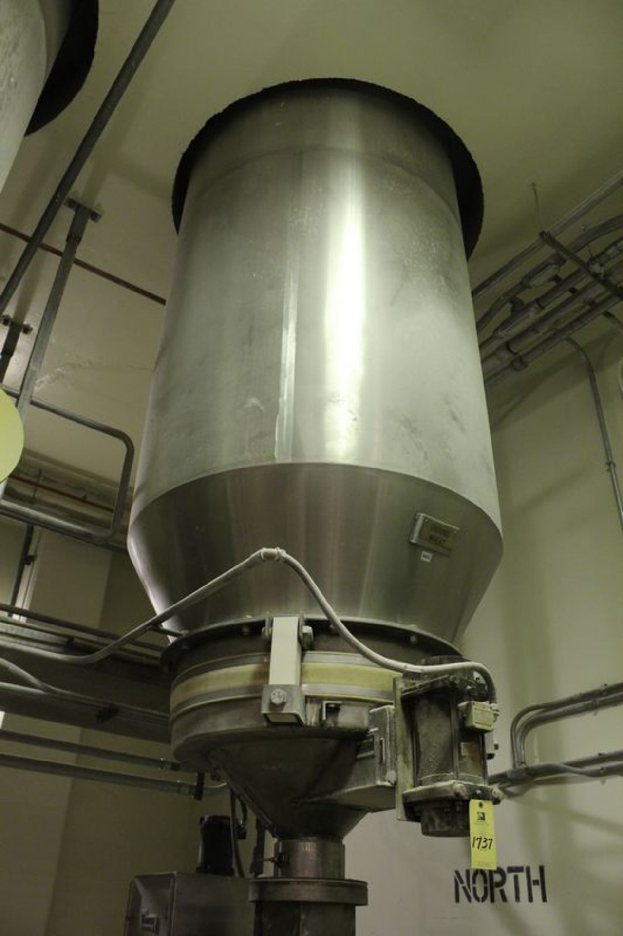 Stainless Steel Cone Bottom Bin | (CP2 Fourth Floor)