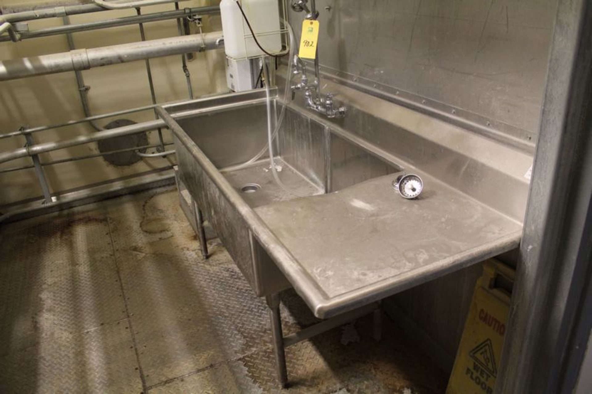 Stainless Steel Single Bay Sink | (CP1 Cartoner 4 Room)