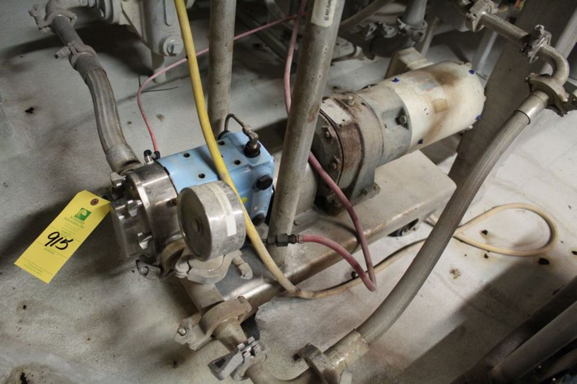 Waukesha Cherry Burrell Positive Displacement Pump, M# 018 U1, S/N 1000002957663 | (CP1 Second