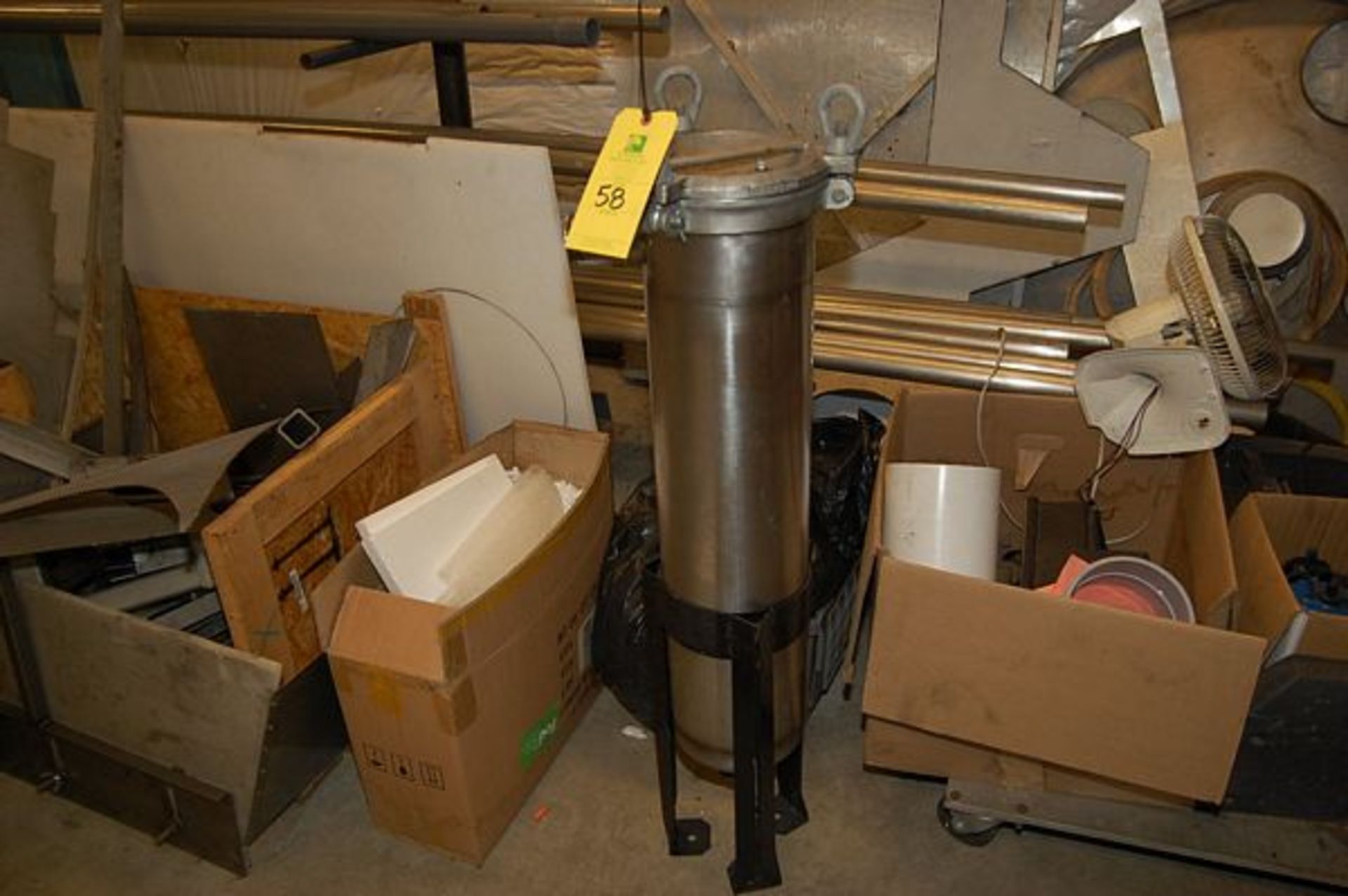 Stainless Steel Filter Housing, 32 in. Length. *** Loading to take place during the week of July