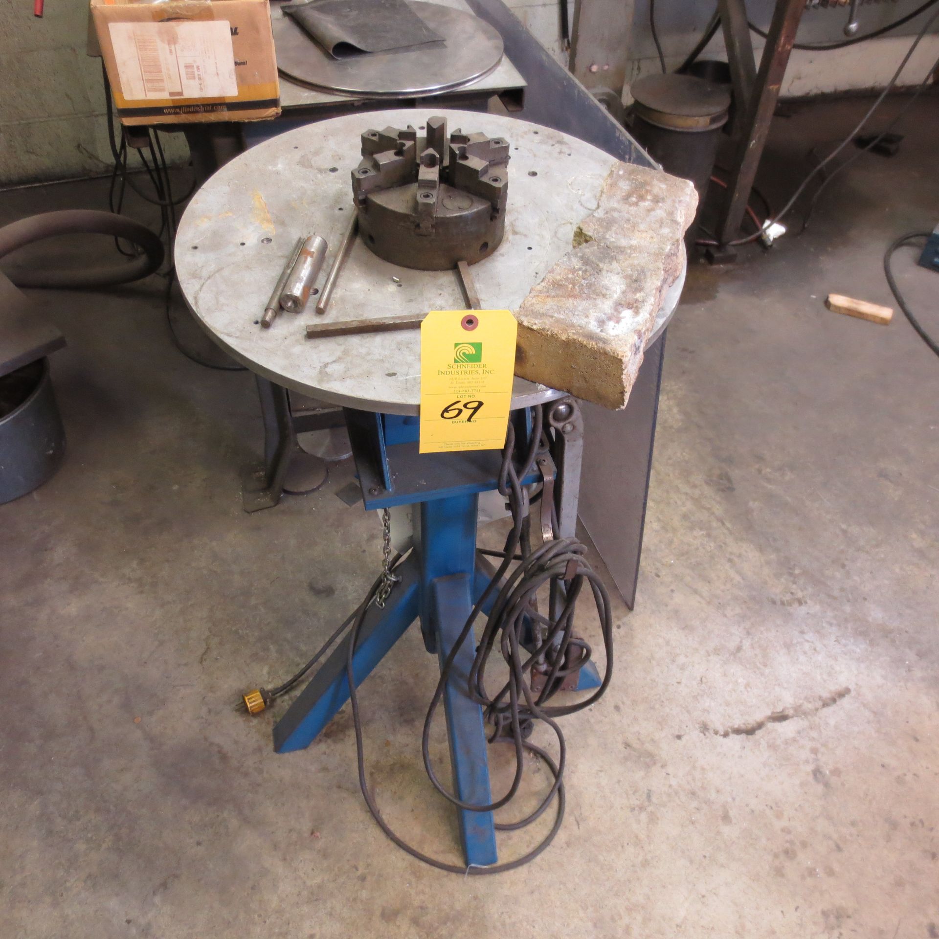 Weld Positioner table