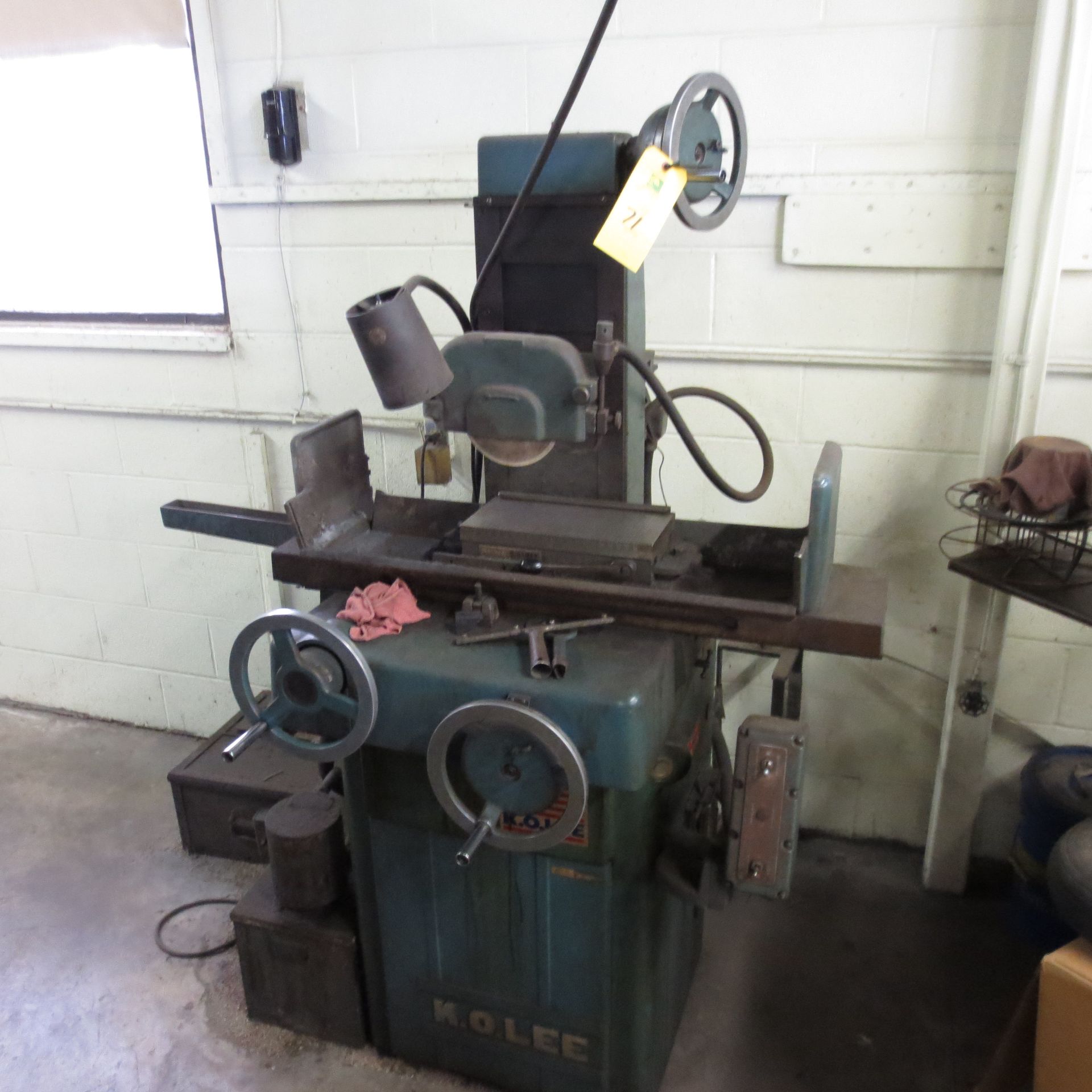 K.O. Lee Surface Grinder, 12" X 6" Mag Chuck, Model. S714, S/N 24391