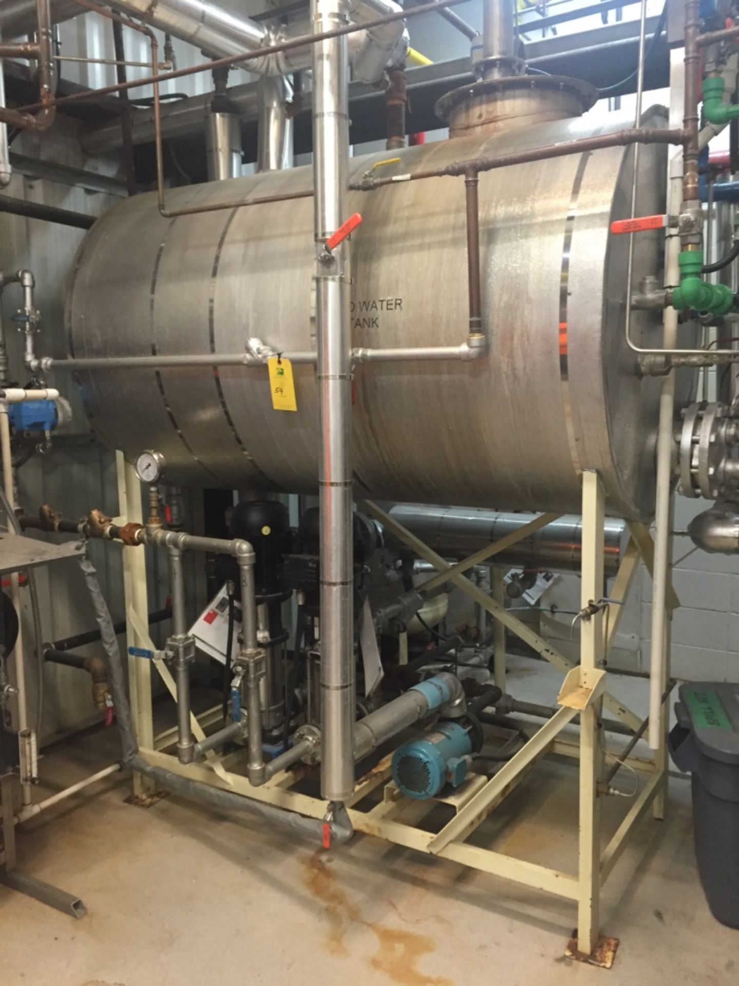 Saskatoon Boiler with Feed Water Tank and Boiler Chemical System Natural Gas Model FHG 200 S/N - Bild 8 aus 9