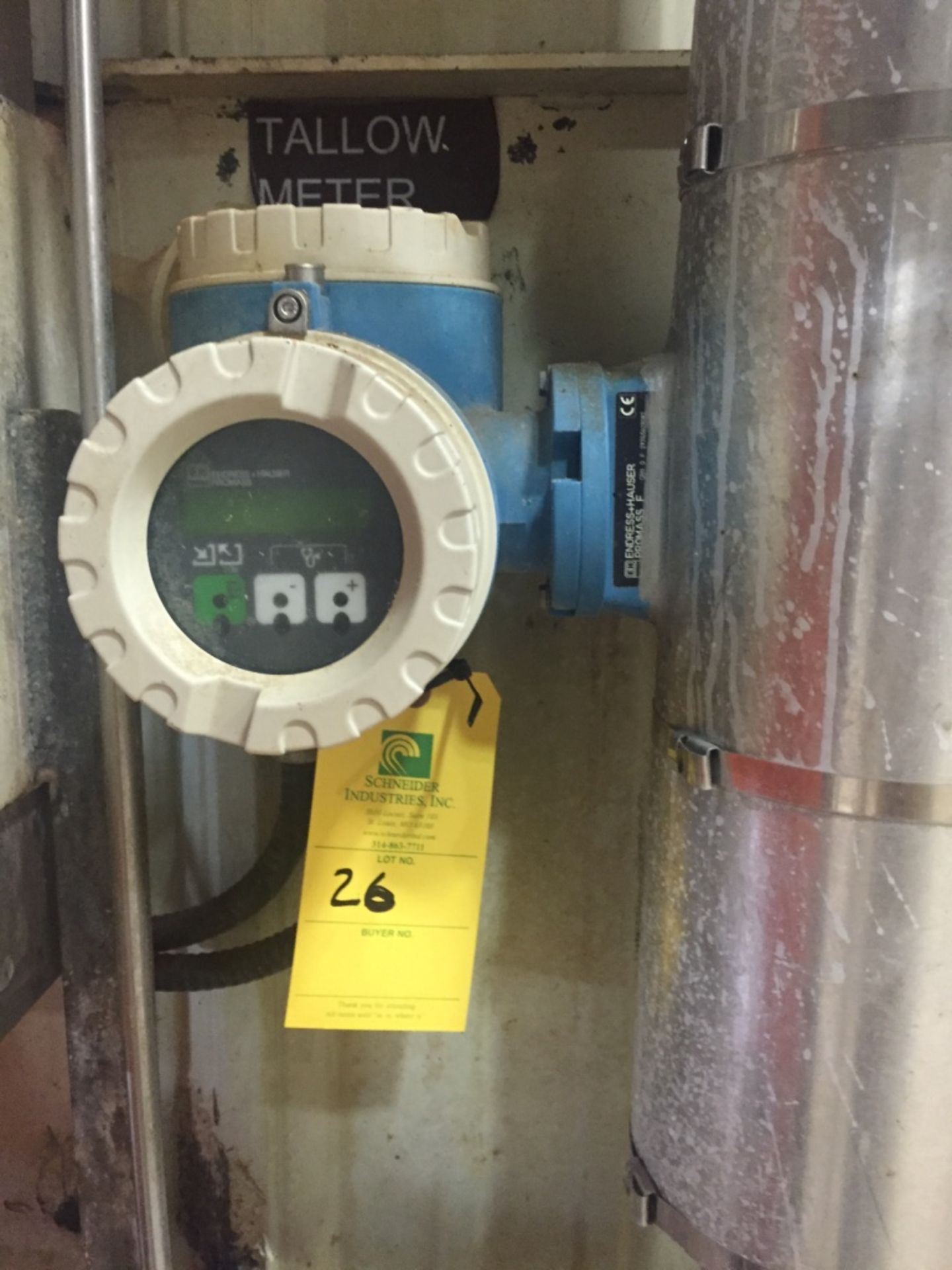 Endress + Hauser Promass F 83F08-AAASAARABAA2 Mass Flow Meter