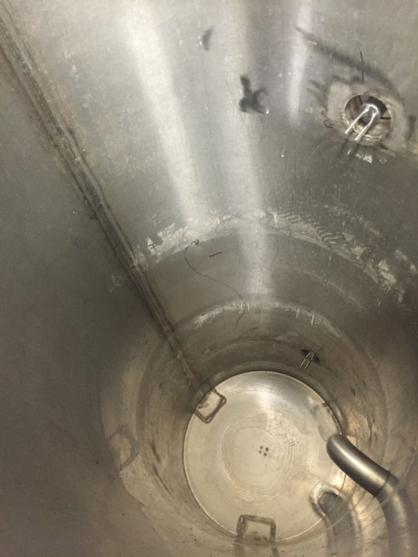 Stainless CIP Supply Tank Open Top Approximate 50 Gallons - Image 3 of 4
