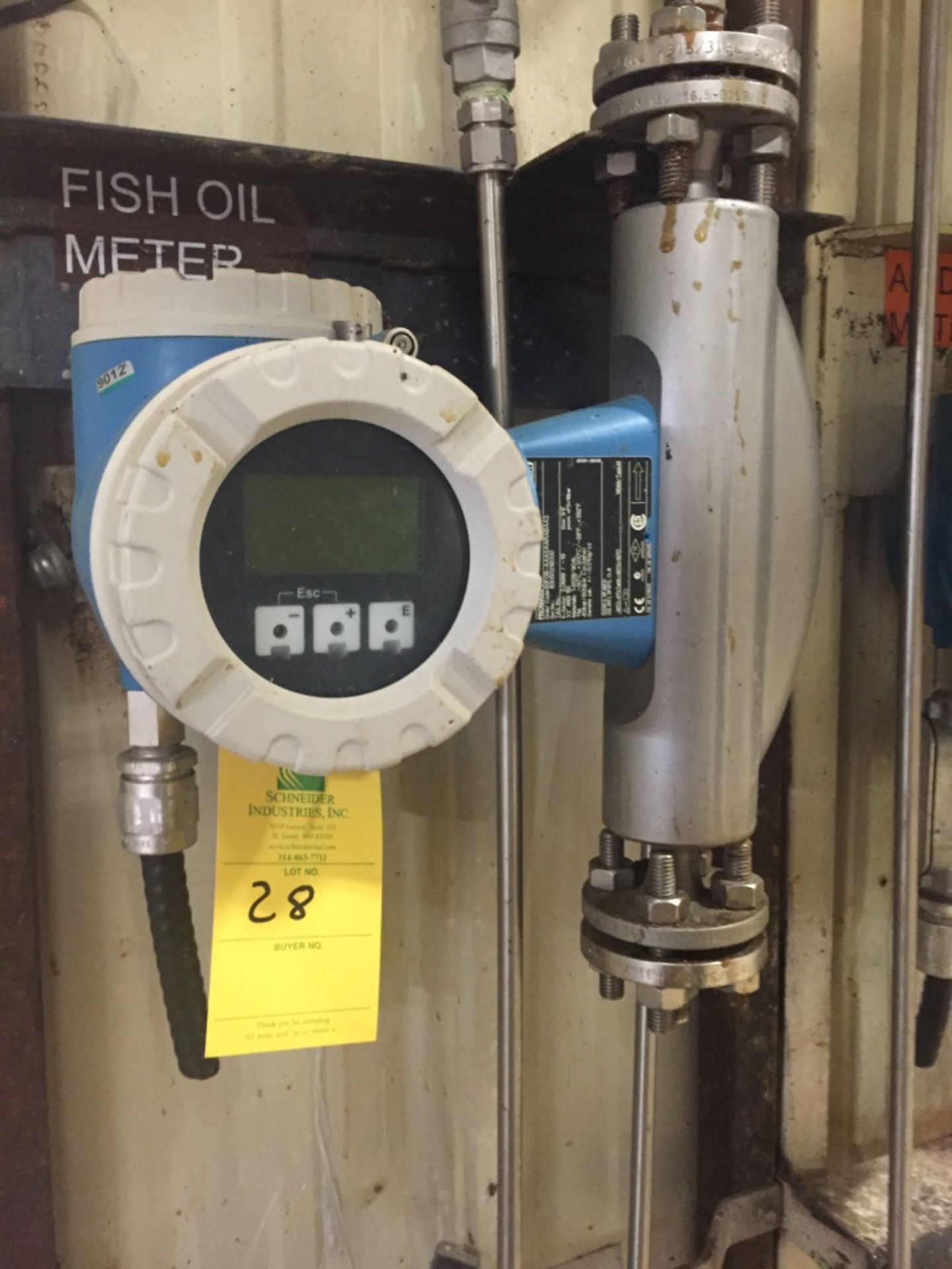 Endress + Hauser Promass F 83F08-AAASAARABAA2 Mass Flow Meter