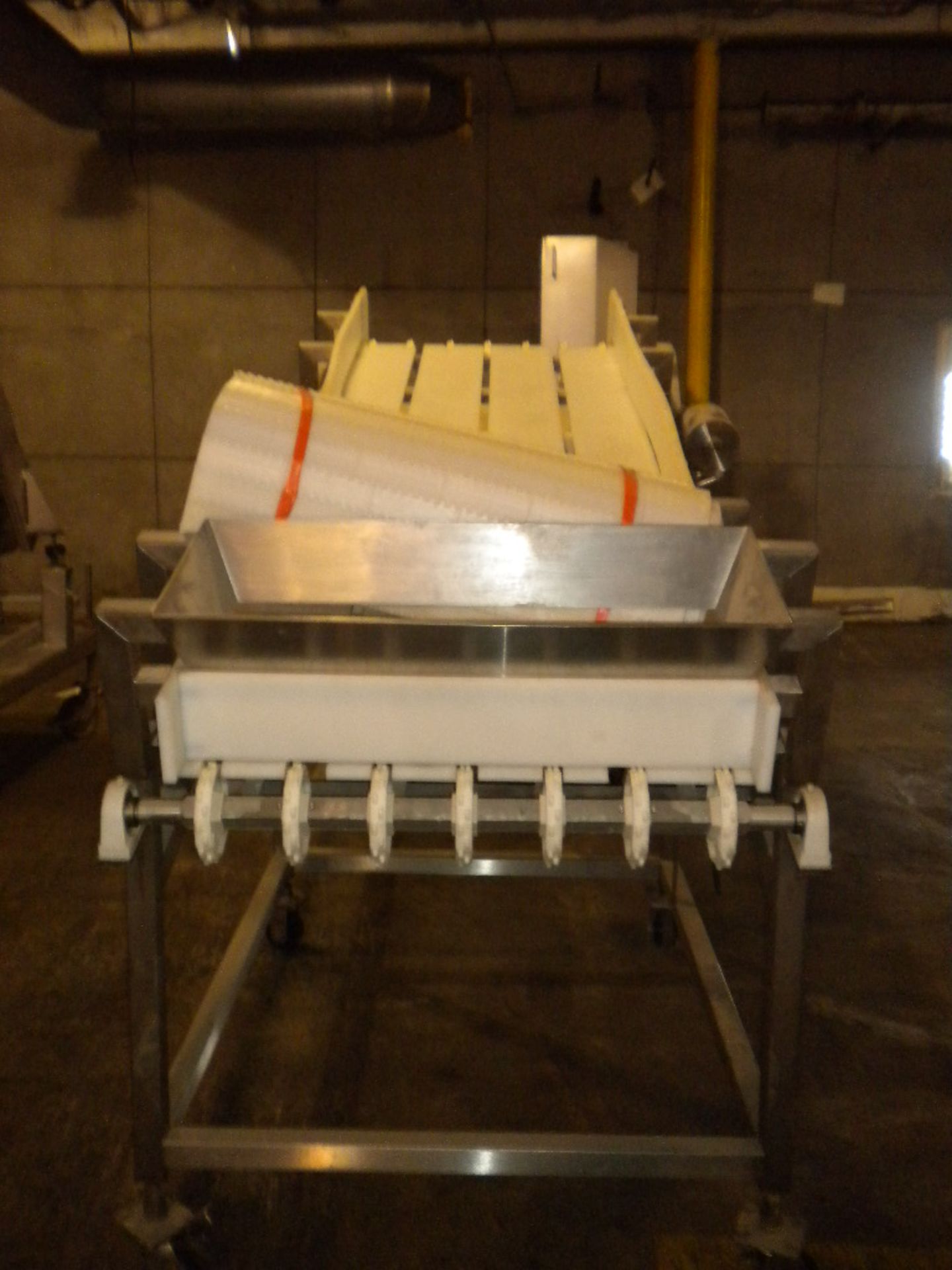 (Located in Cartersville, GA) Like New Conveyor- two separate conveyors used for frozen block. Set u - Image 2 of 4