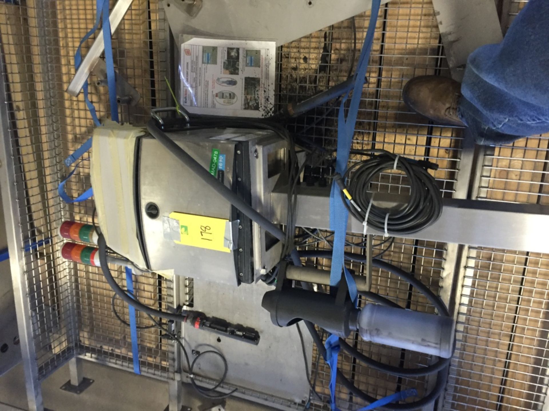 (Located In Madison WI) Videojet Coder Model 1610 and Safety Gate