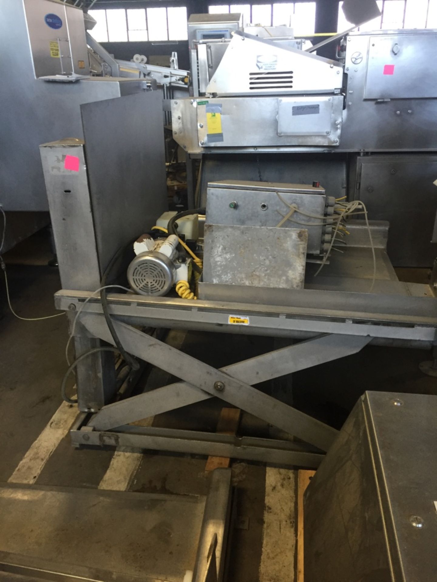 (Located In Madison WI) Stainless Pallet Lift 2500LB Capacity - Image 2 of 3