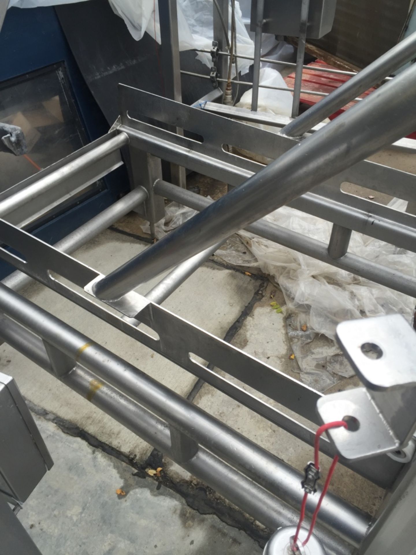(Located In Columbia MO) Stainless Barrel Lift - Image 2 of 4