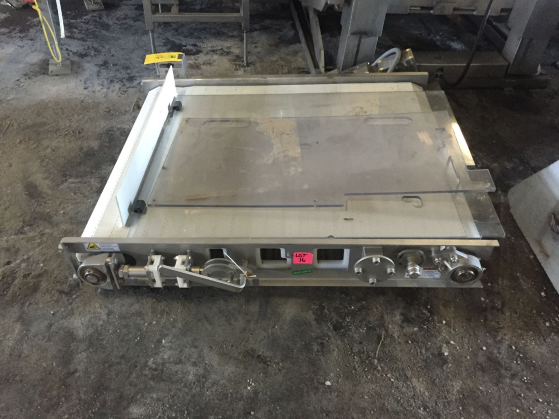 (Located In Madison WI) Belt Conveyor Bed 36" x 3' Long No Legs - Image 2 of 2