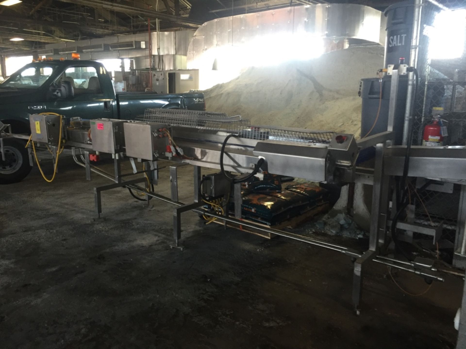 (Located In Madison WI) Conveyor Used as A hand Pack Station