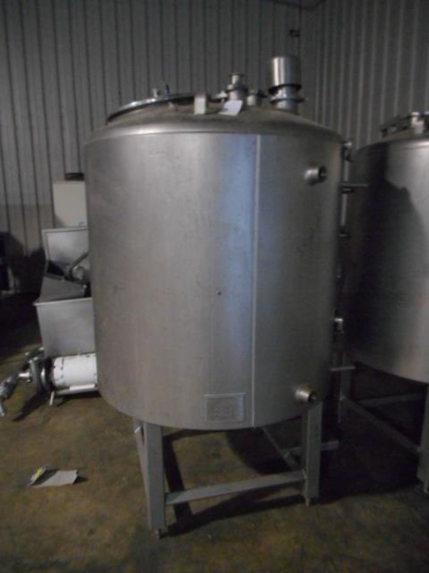 (Located in Cartersville, GA) WolfTec Polar Brine Mixing Tank 250 gallon Model 6828 Serial # E19807