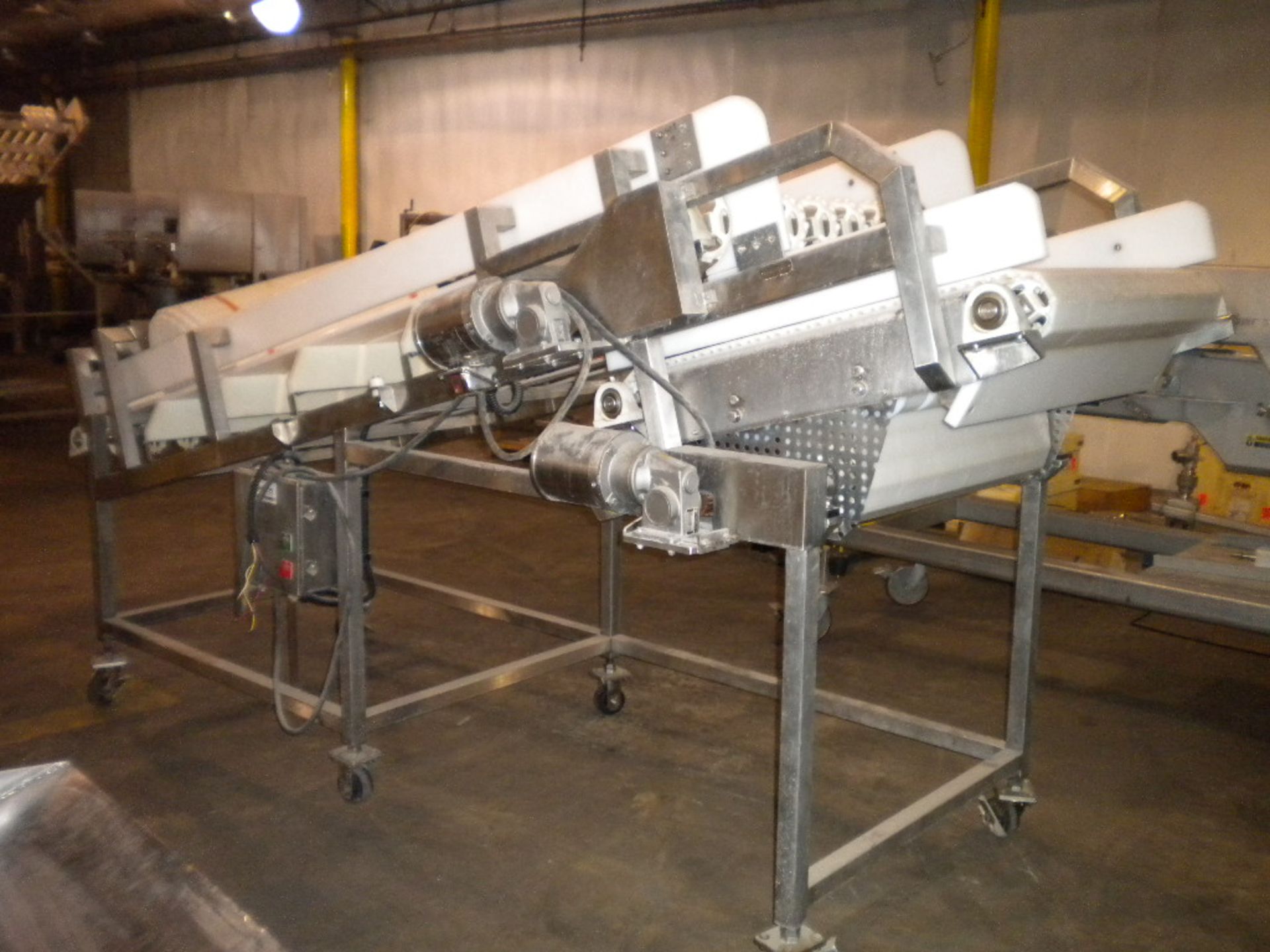 (Located in Cartersville, GA) Like New Conveyor- two separate conveyors used for frozen block. Set u - Image 3 of 4